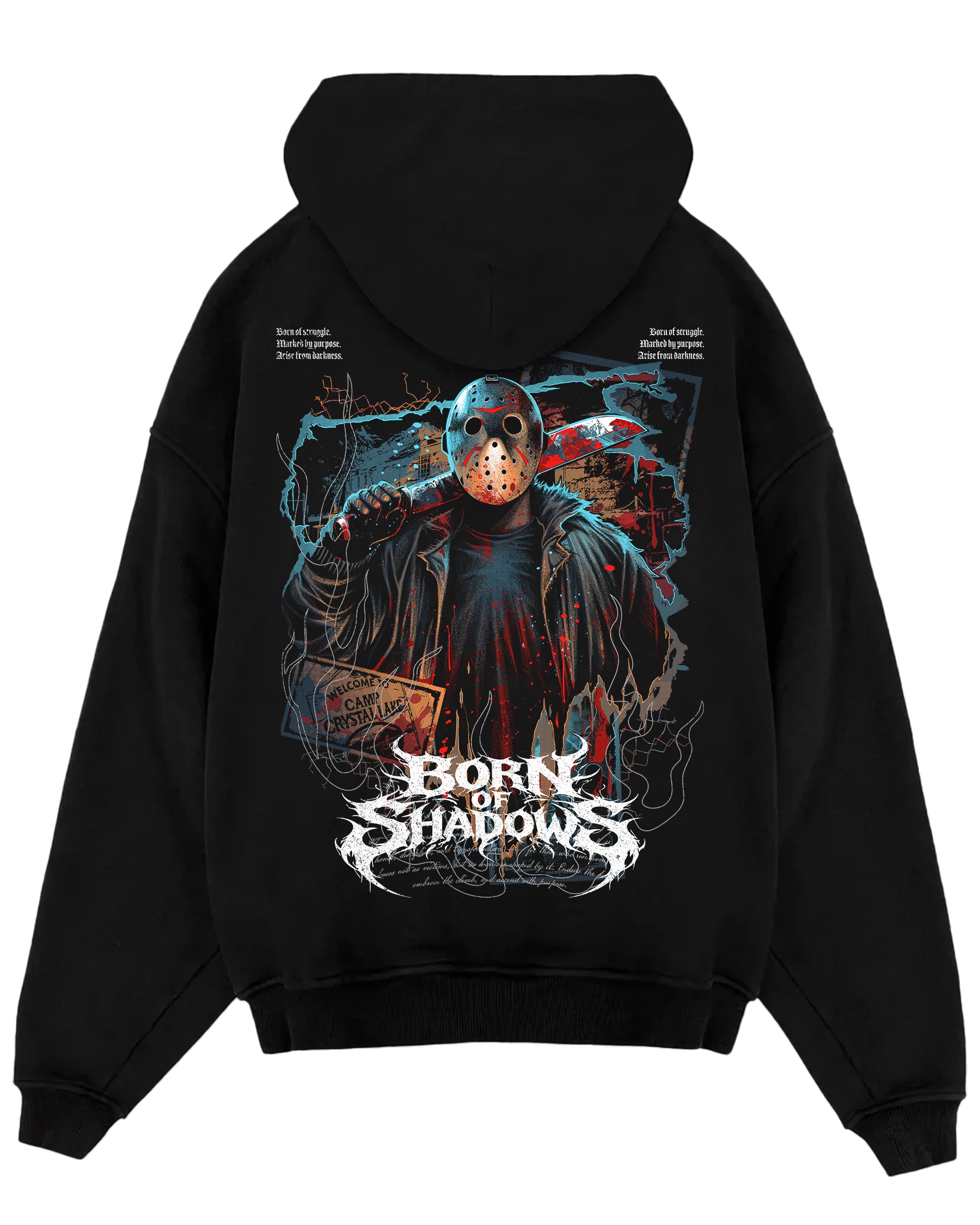 [Limited Edition] 'Halloween: The Crystal Lake Killer' Oversized Hoodie