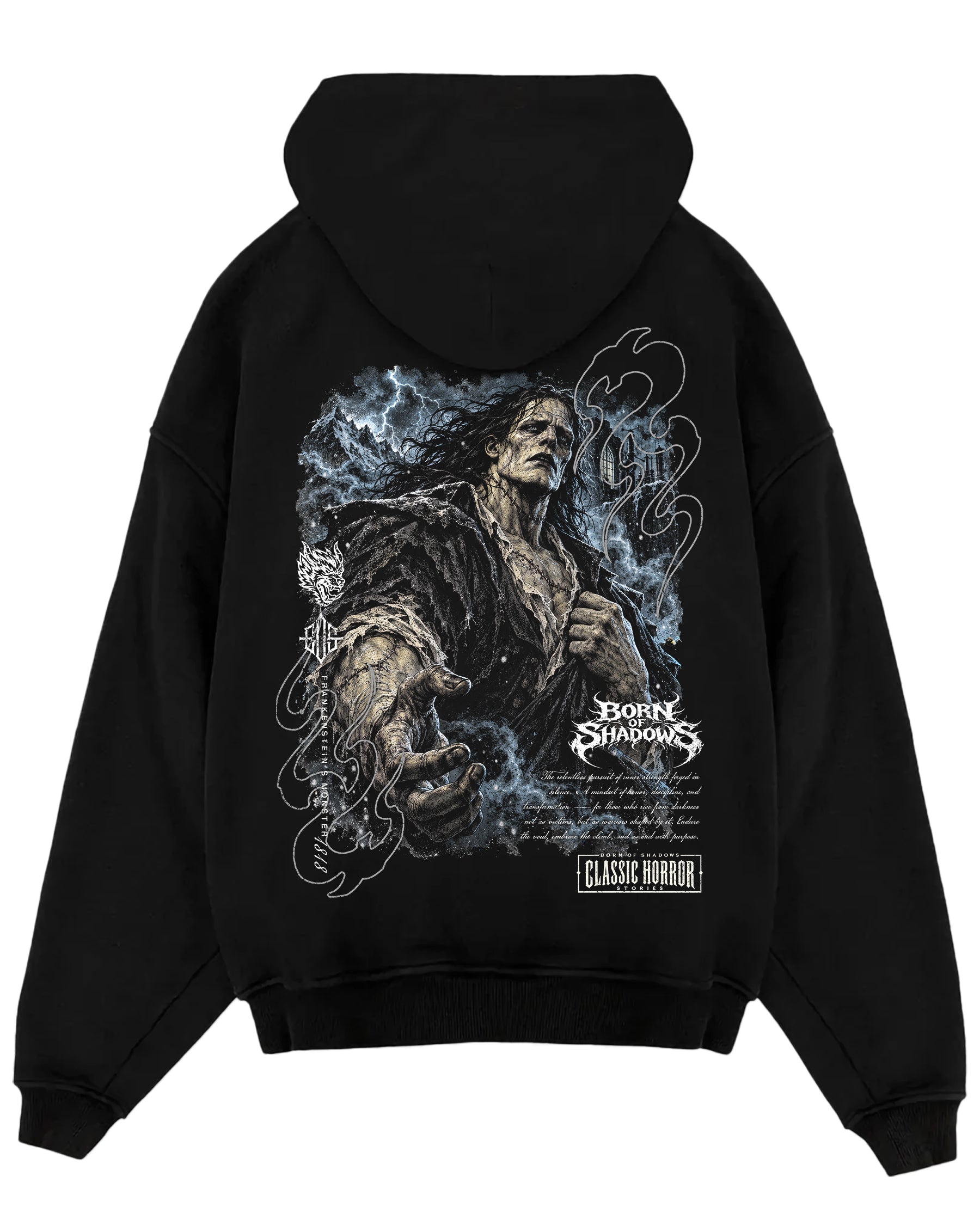 'Halloween: Frankenstein’s Monster 1818' Oversized Hoodie