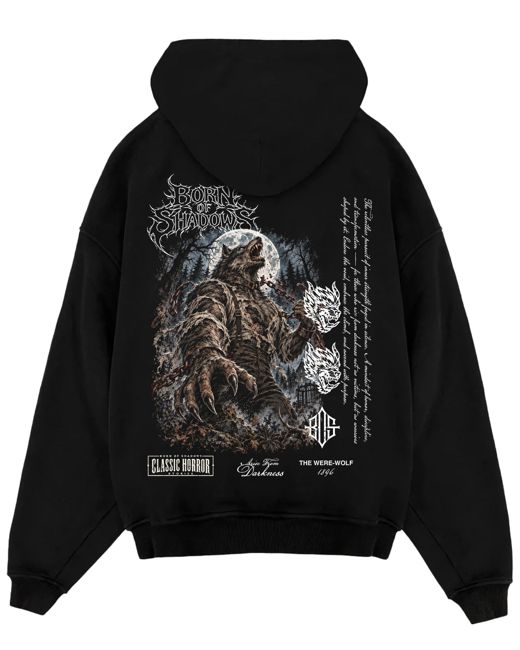 'Halloween: The Were-Wolf 1896' Oversized Hoodie