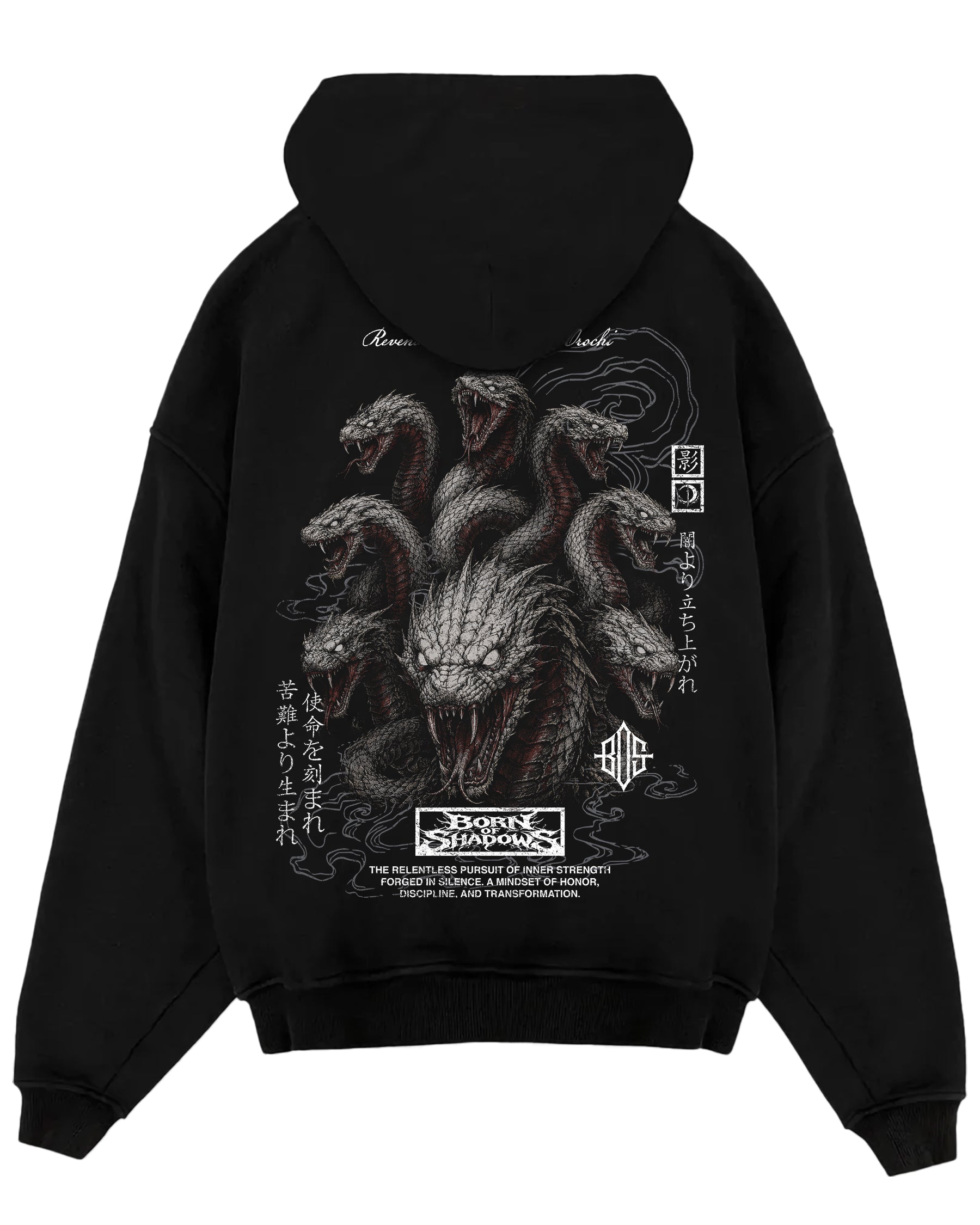 'Japanese: Revenant Yamata No Orochi' Oversized Hoodie
