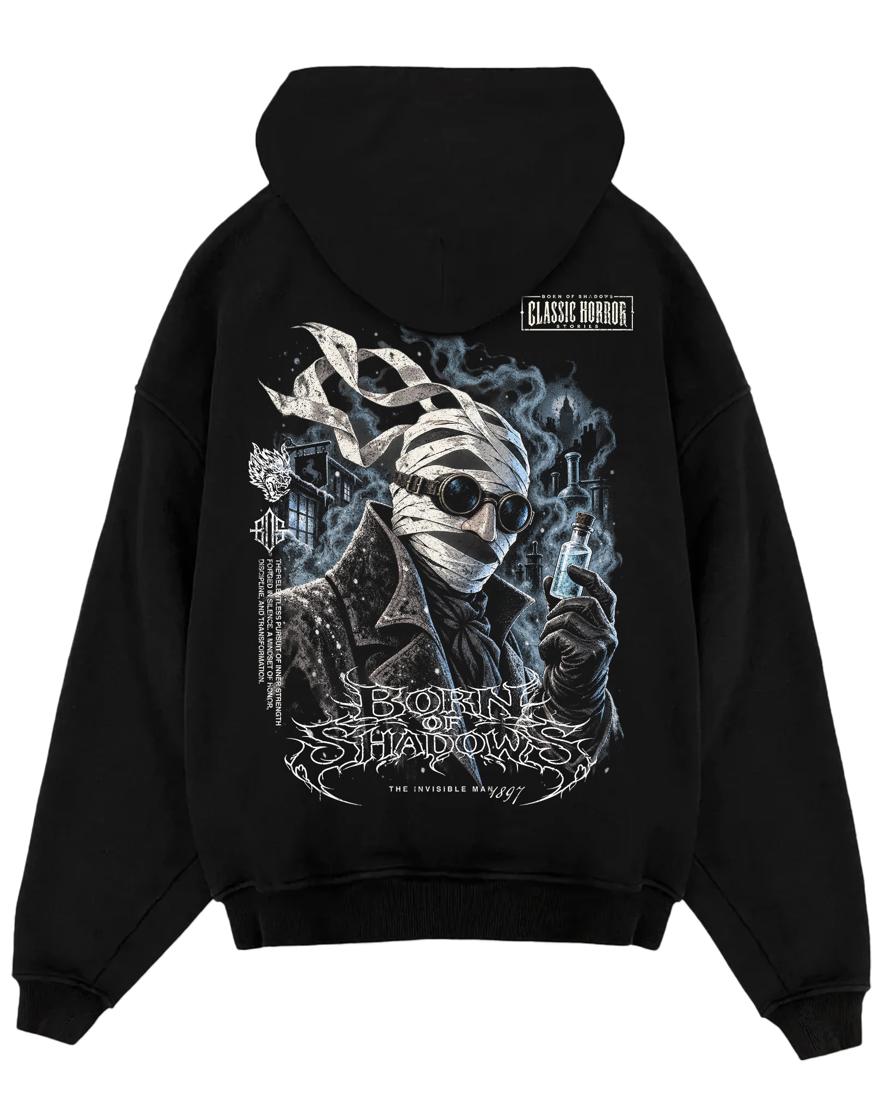 'Halloween: The Invisible Man 1897' Oversized Hoodie