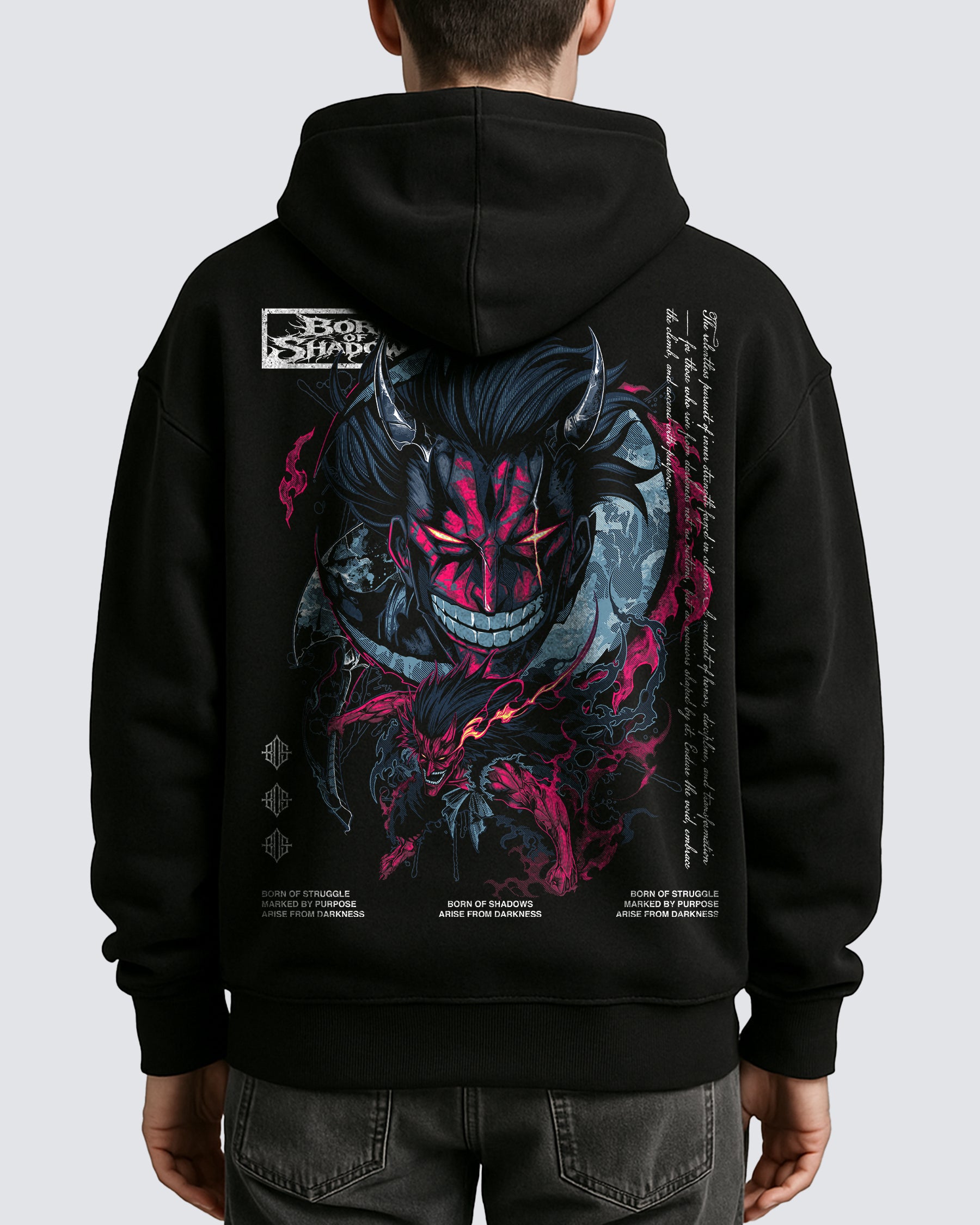 [Limited Edition] 'Bleach: Kenpachi' Oversized Hoodie