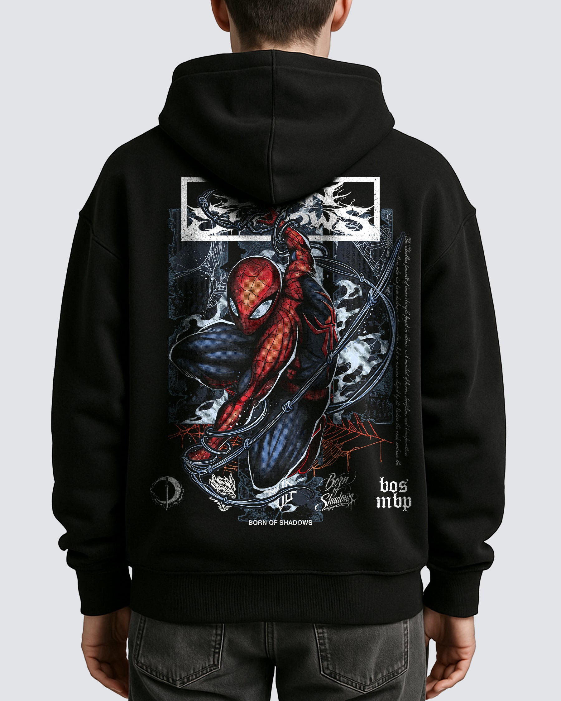 [Limited Edition] 'Spiderman' Oversized Hoodie