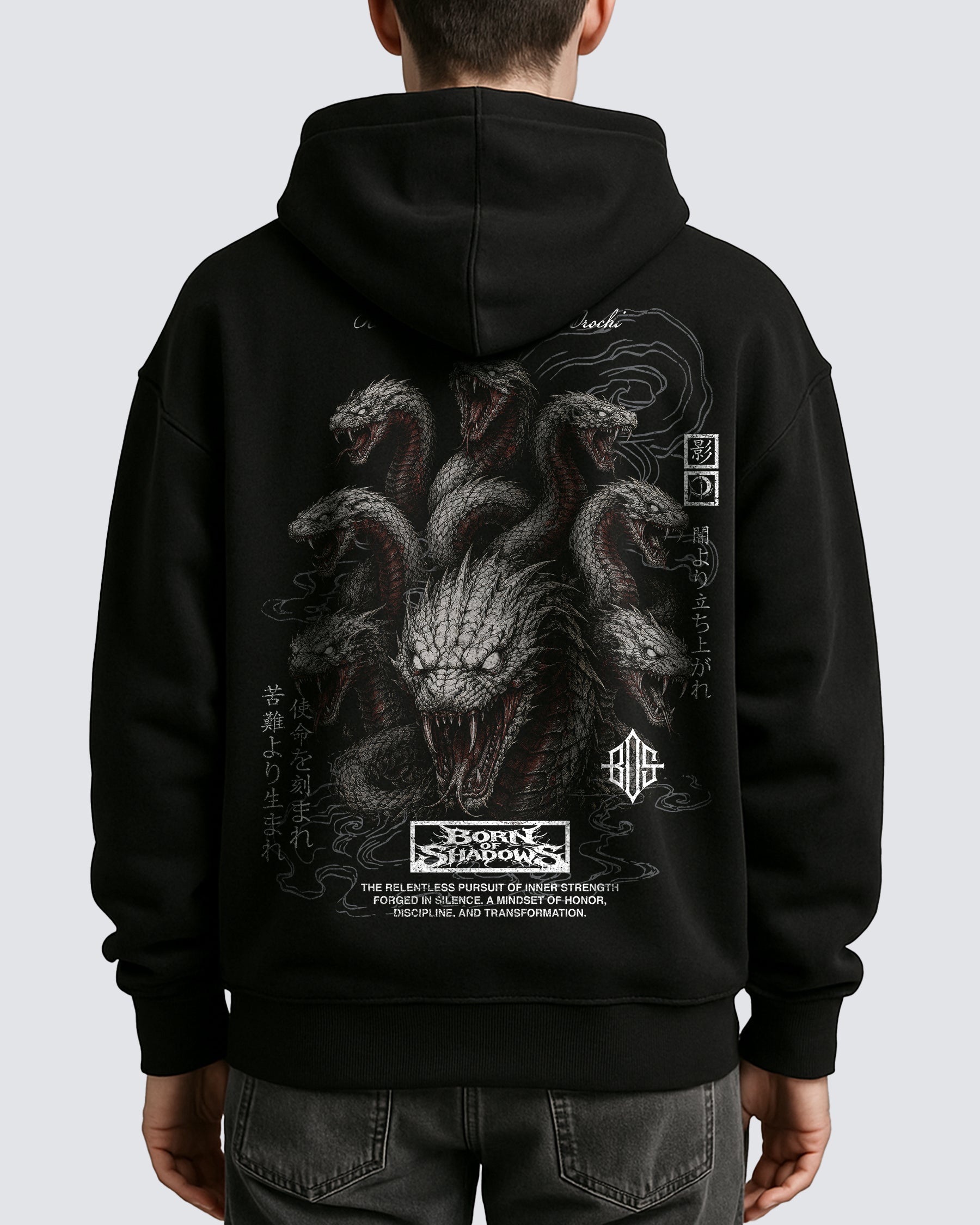 'Japanese: Revenant Yamata No Orochi' Oversized Hoodie