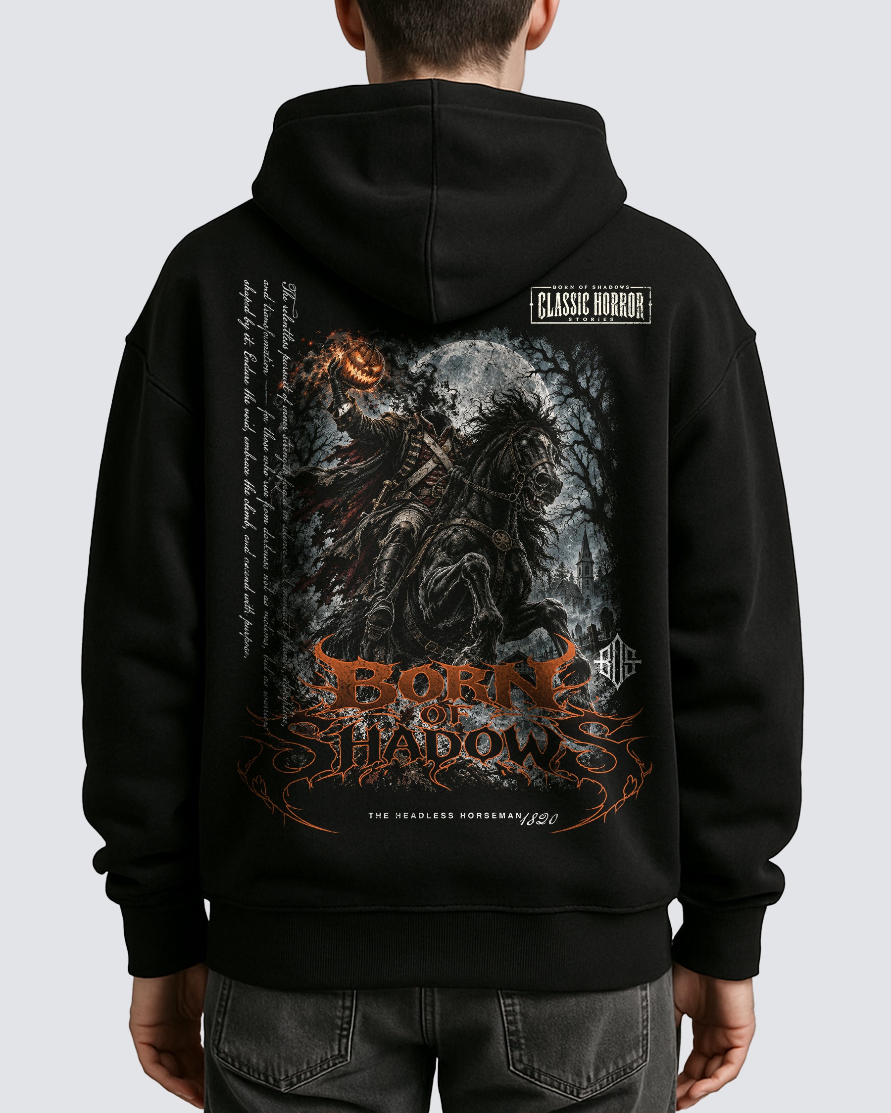 'Halloween: The Headless Horseman 1820' Oversized Hoodie