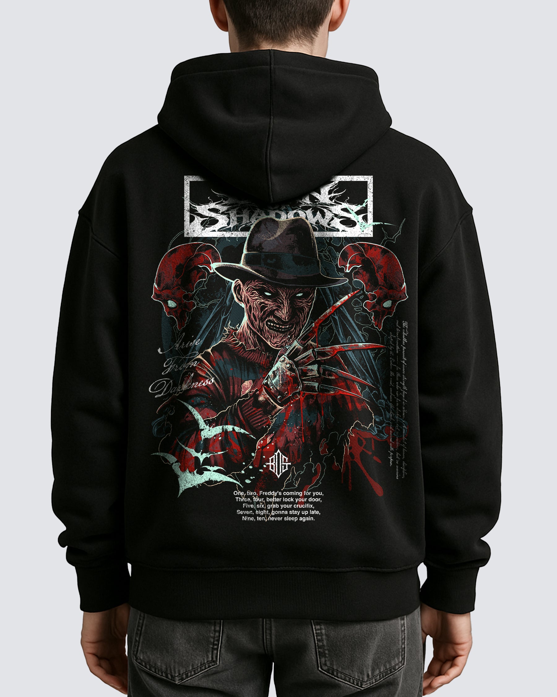 [Limited Edition] 'Halloween: The Springwood Slasher' Oversized Hoodie