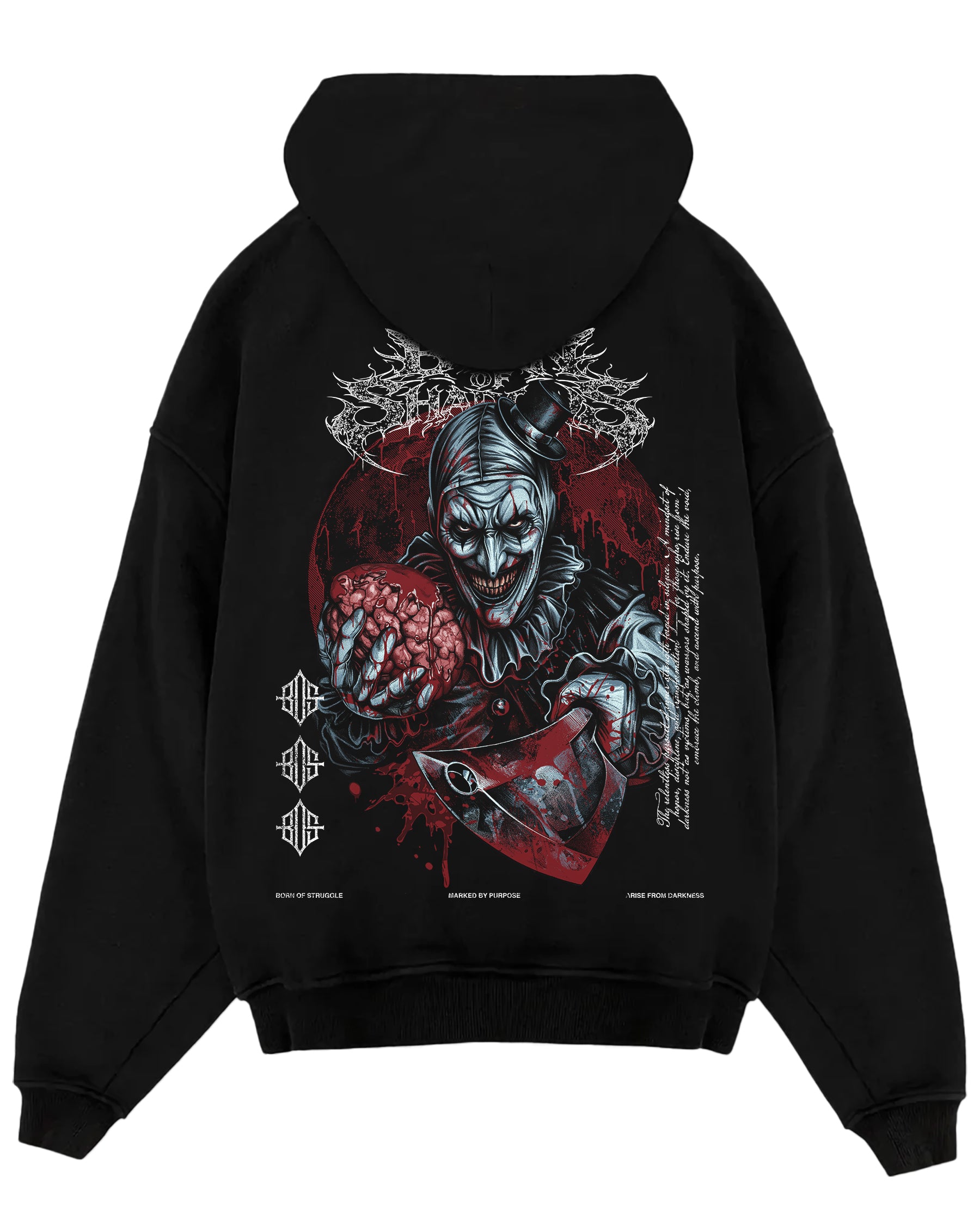 [Limited Edition] 'Halloween: The Miles County Clown' Oversized Hoodie