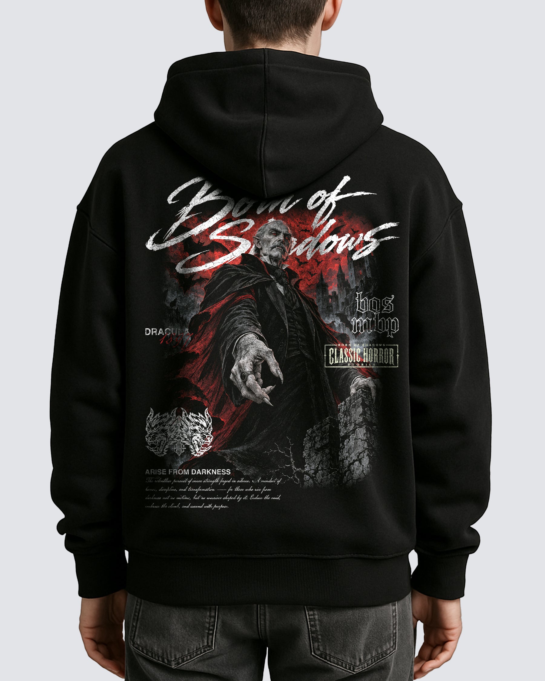 'Halloween: Dracula 1897' Oversized Hoodie