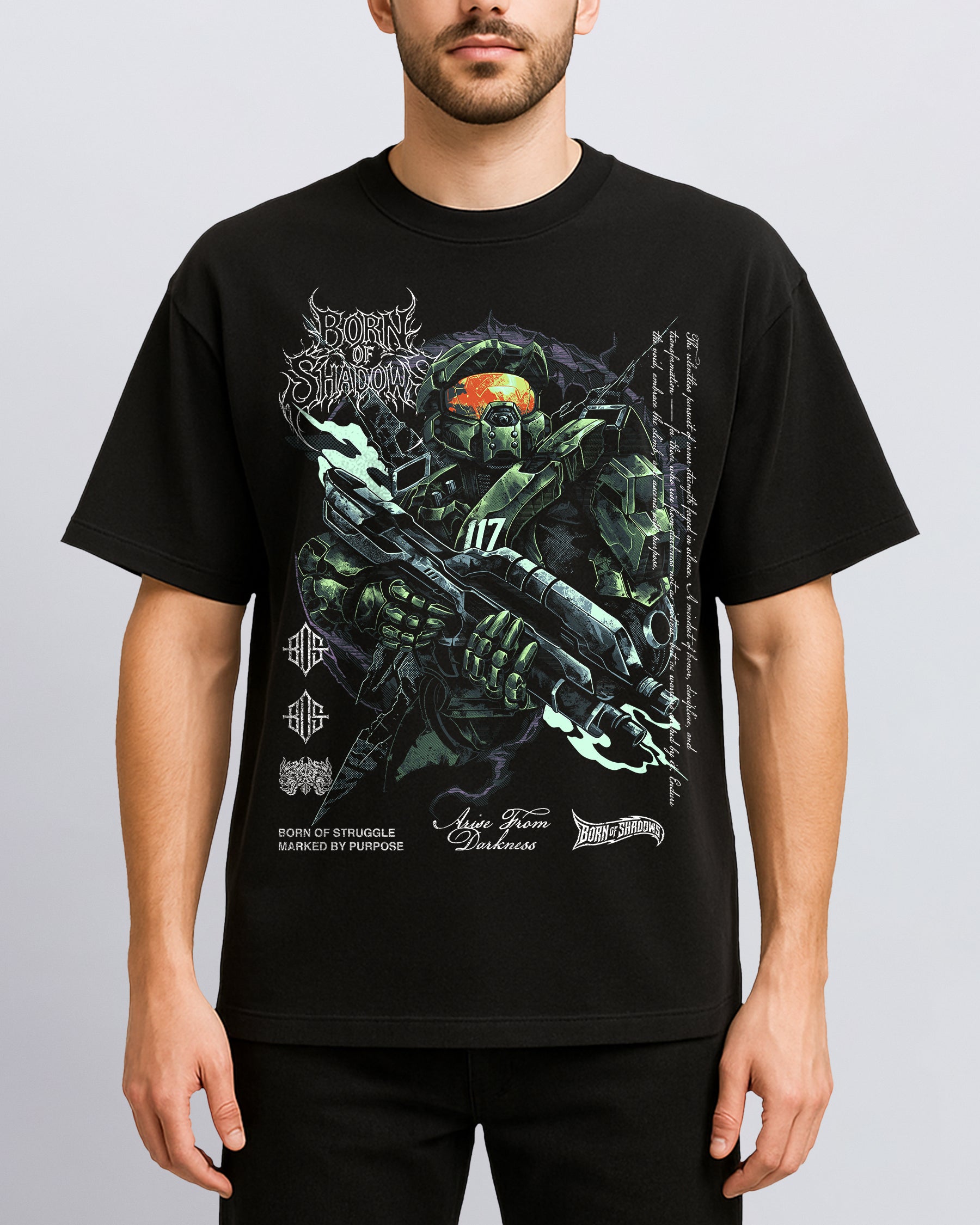 [Limited Edition] 'Halo: Master Chief' Front T-Shirt