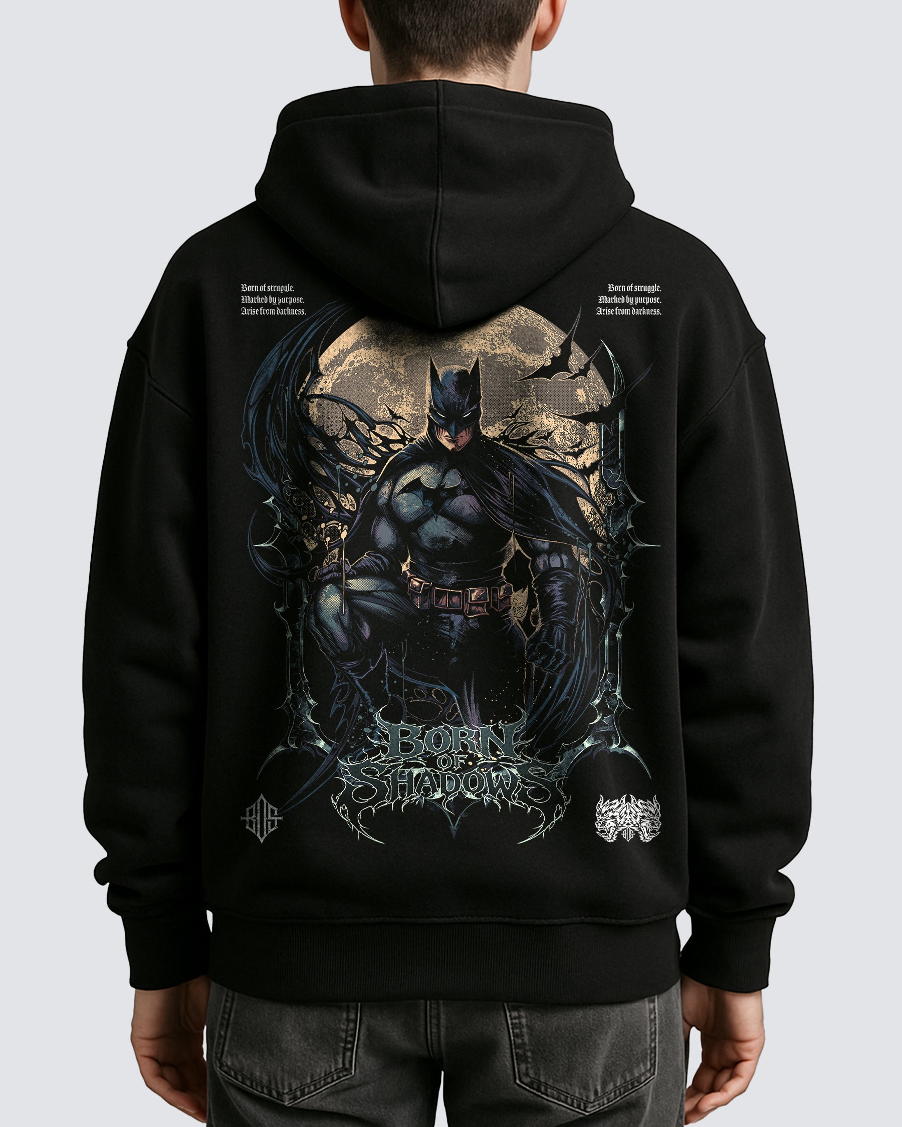[Limited Edition] 'Batman' Oversized Hoodie