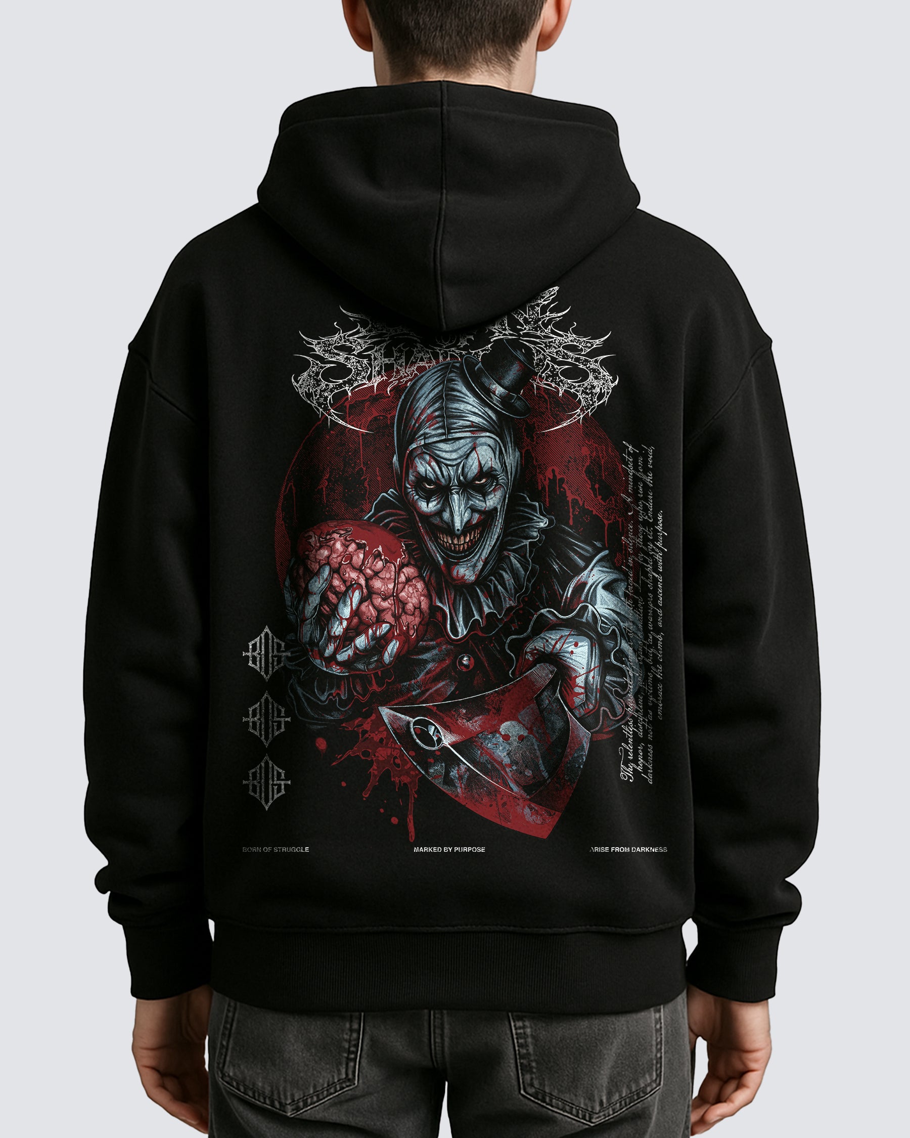 [Limited Edition] 'Halloween: The Miles County Clown' Oversized Hoodie