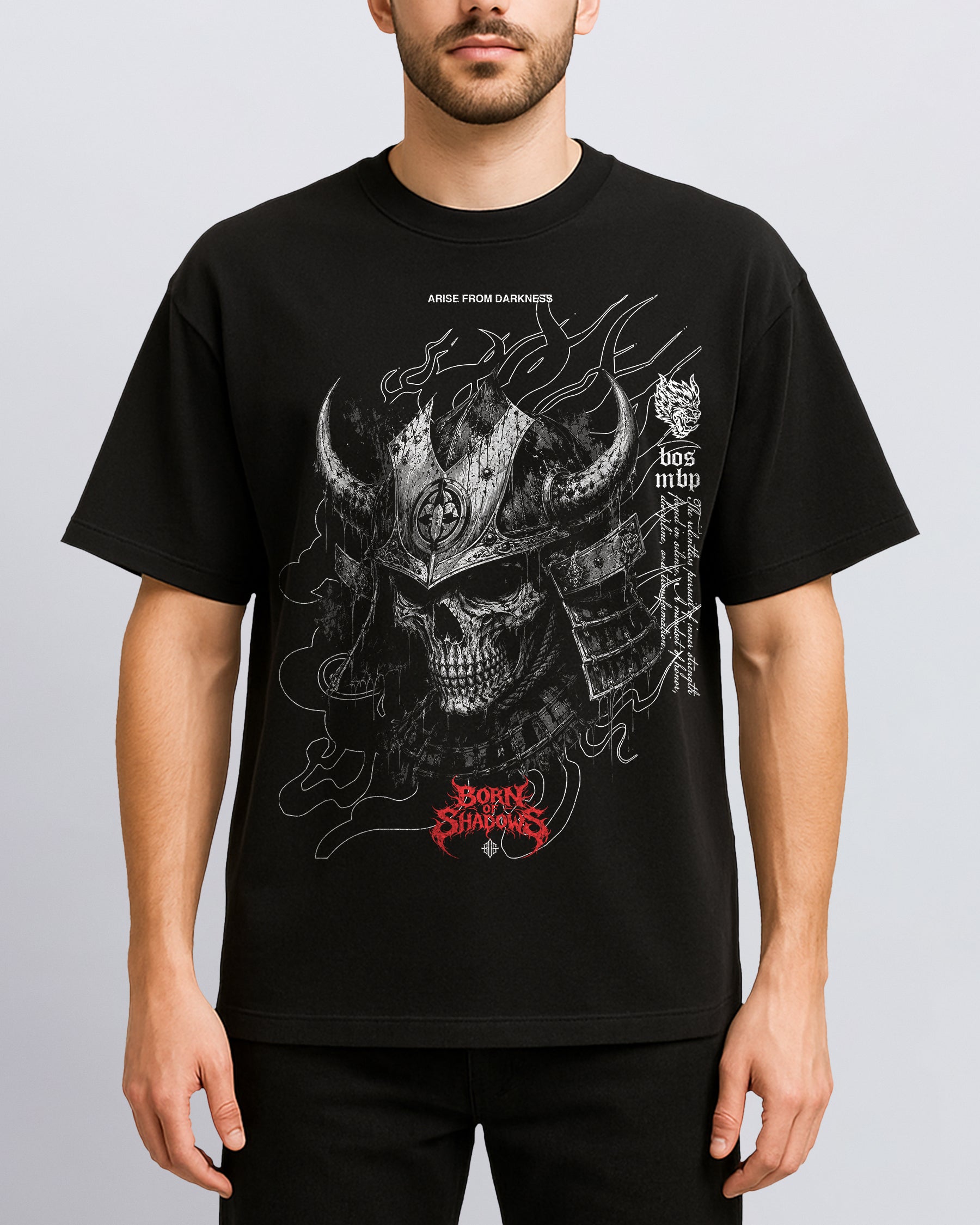 'Japanese: Hollow Samurai' Front T-Shirt