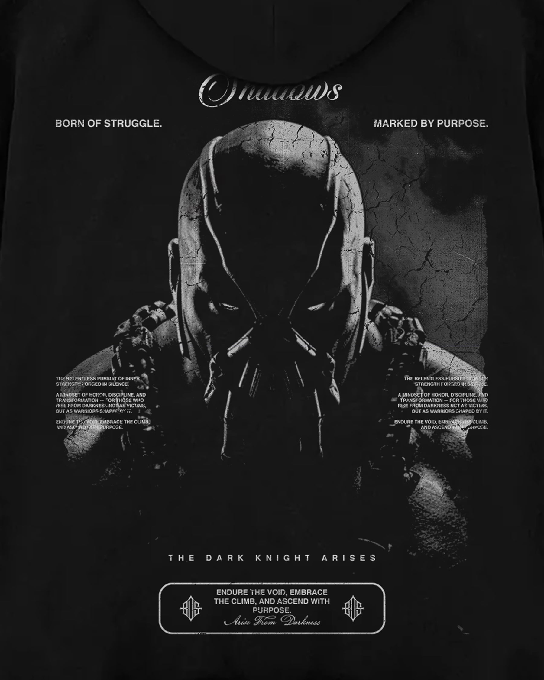 Batman 'Bane' Oversized Hoodie