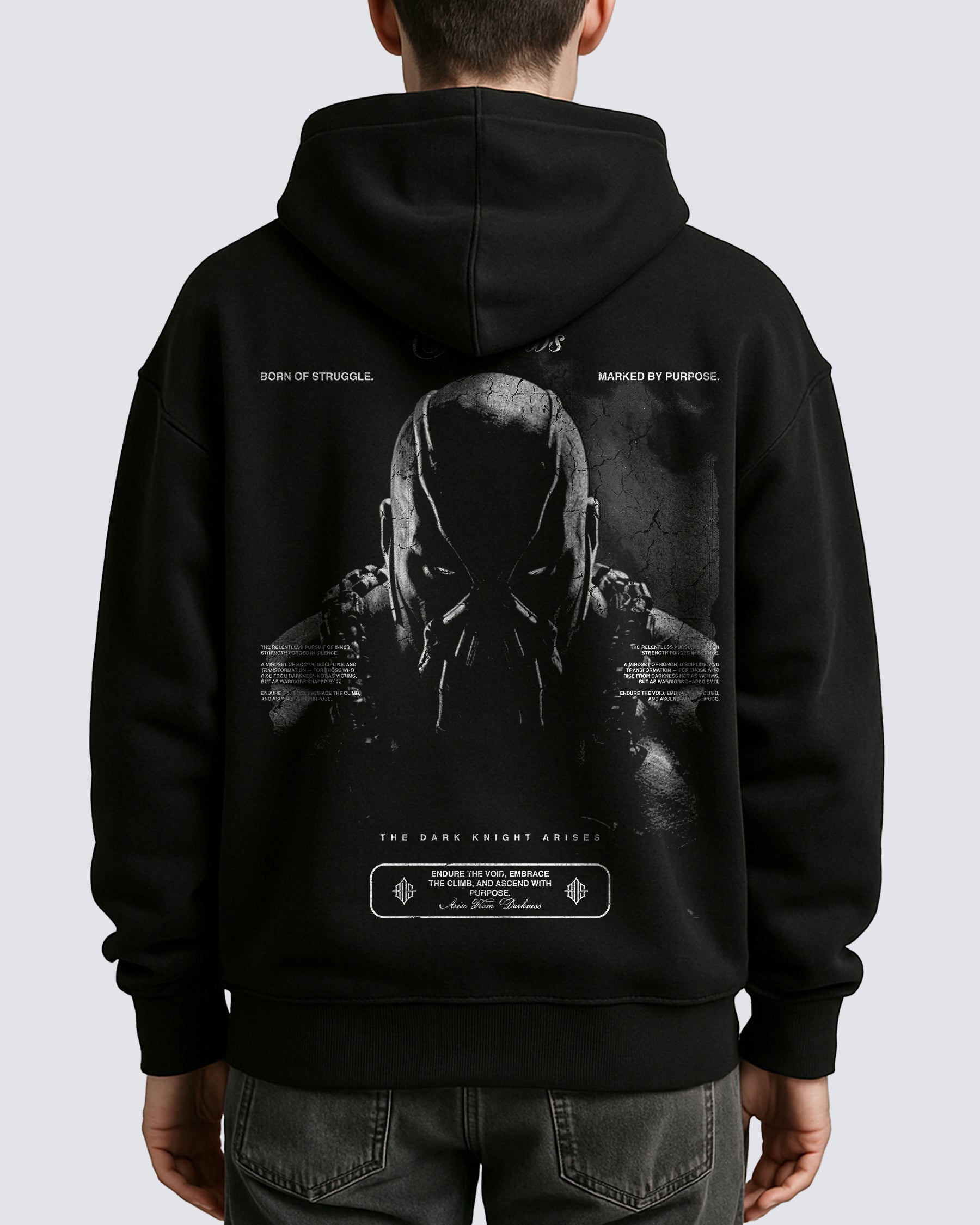 Batman 'Bane' Oversized Hoodie