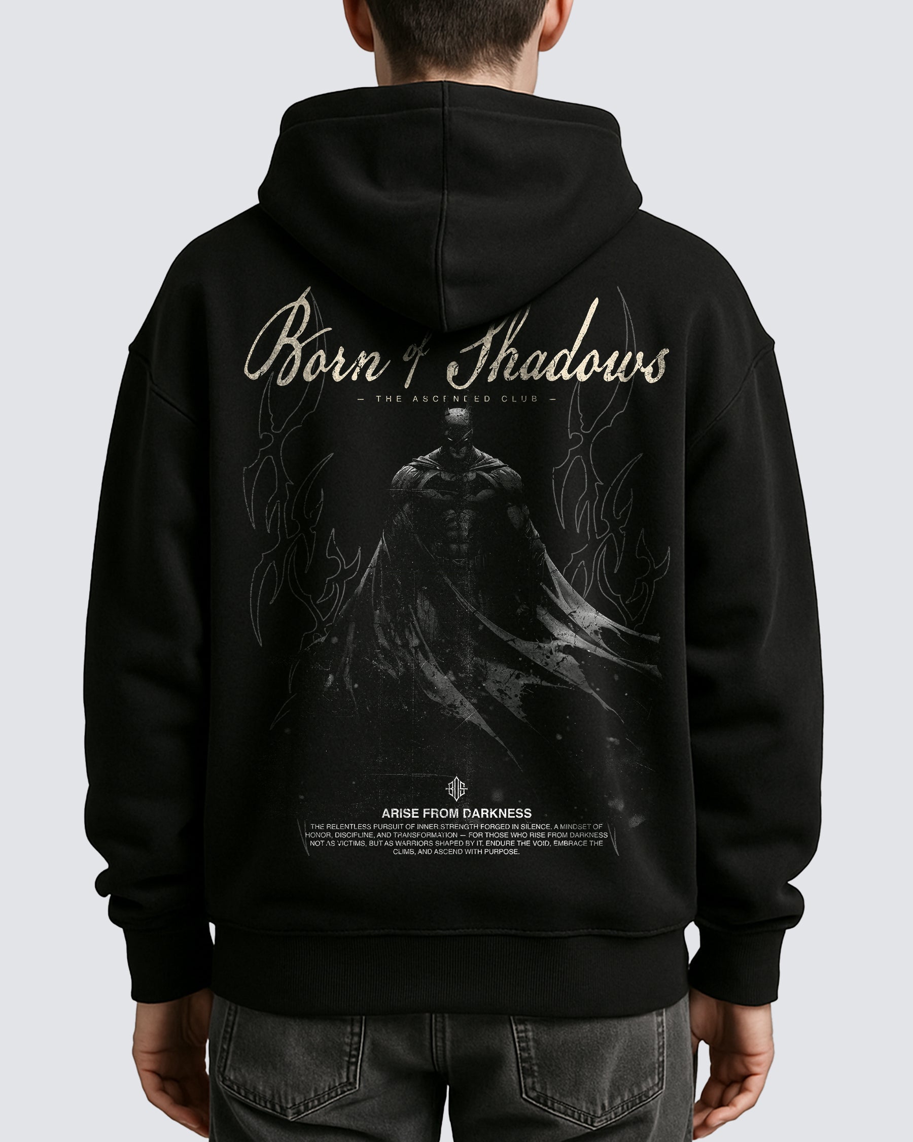 Batman 'Dark Knight' Oversized Hoodie