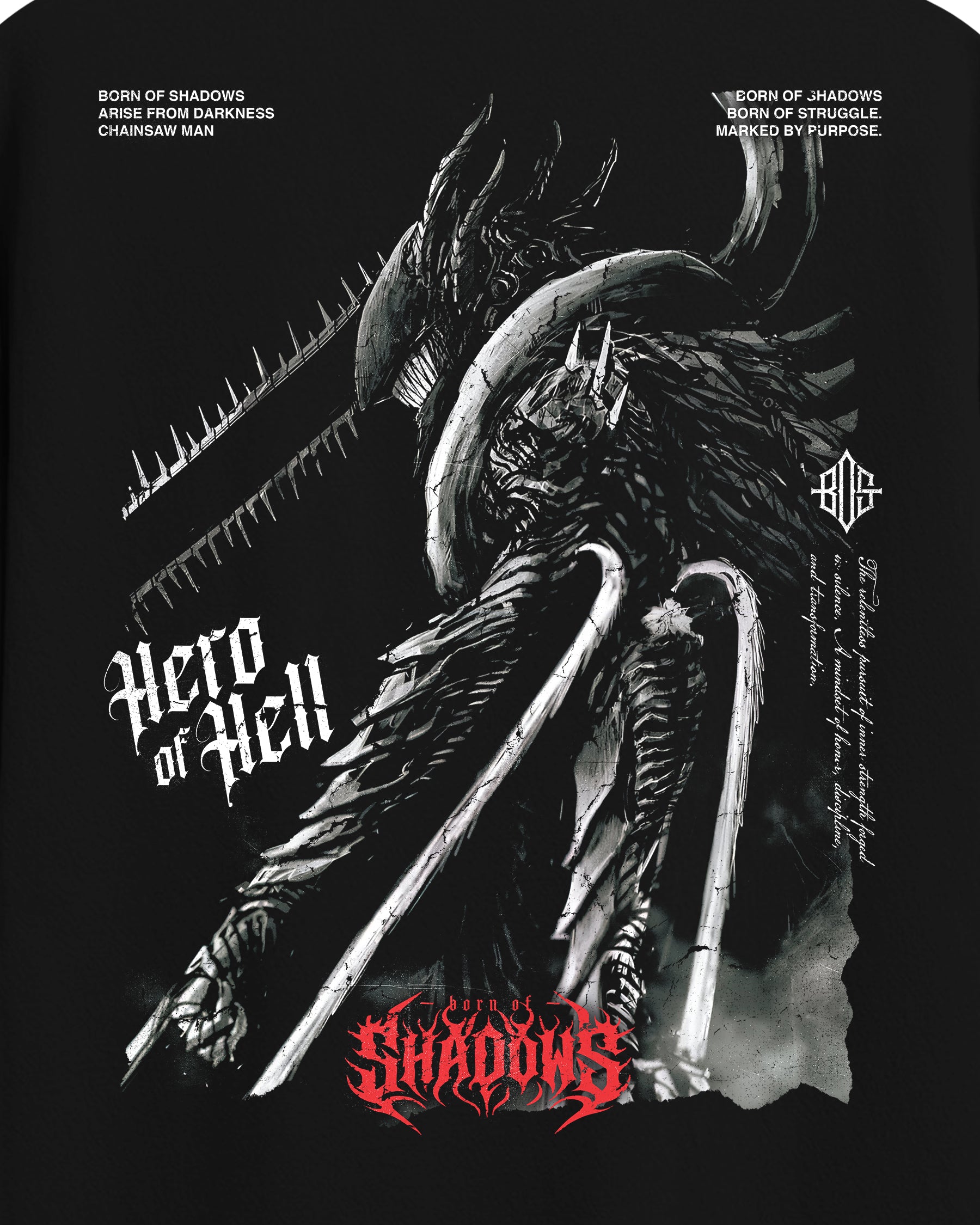 Chainsaw Man 'Hero of Hell' T-Shirt