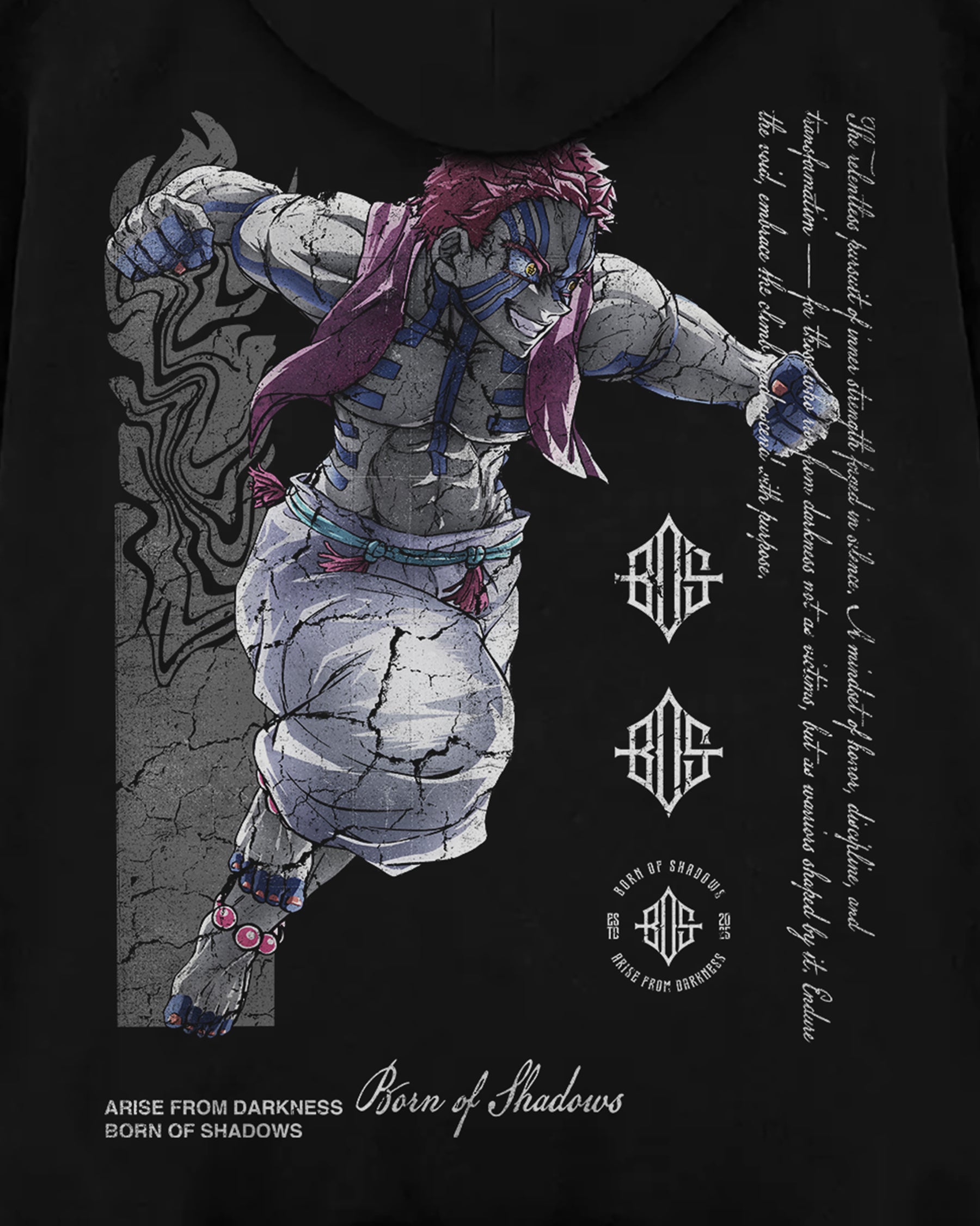 Demon Slayer 'Akaza' Oversized Hoodie