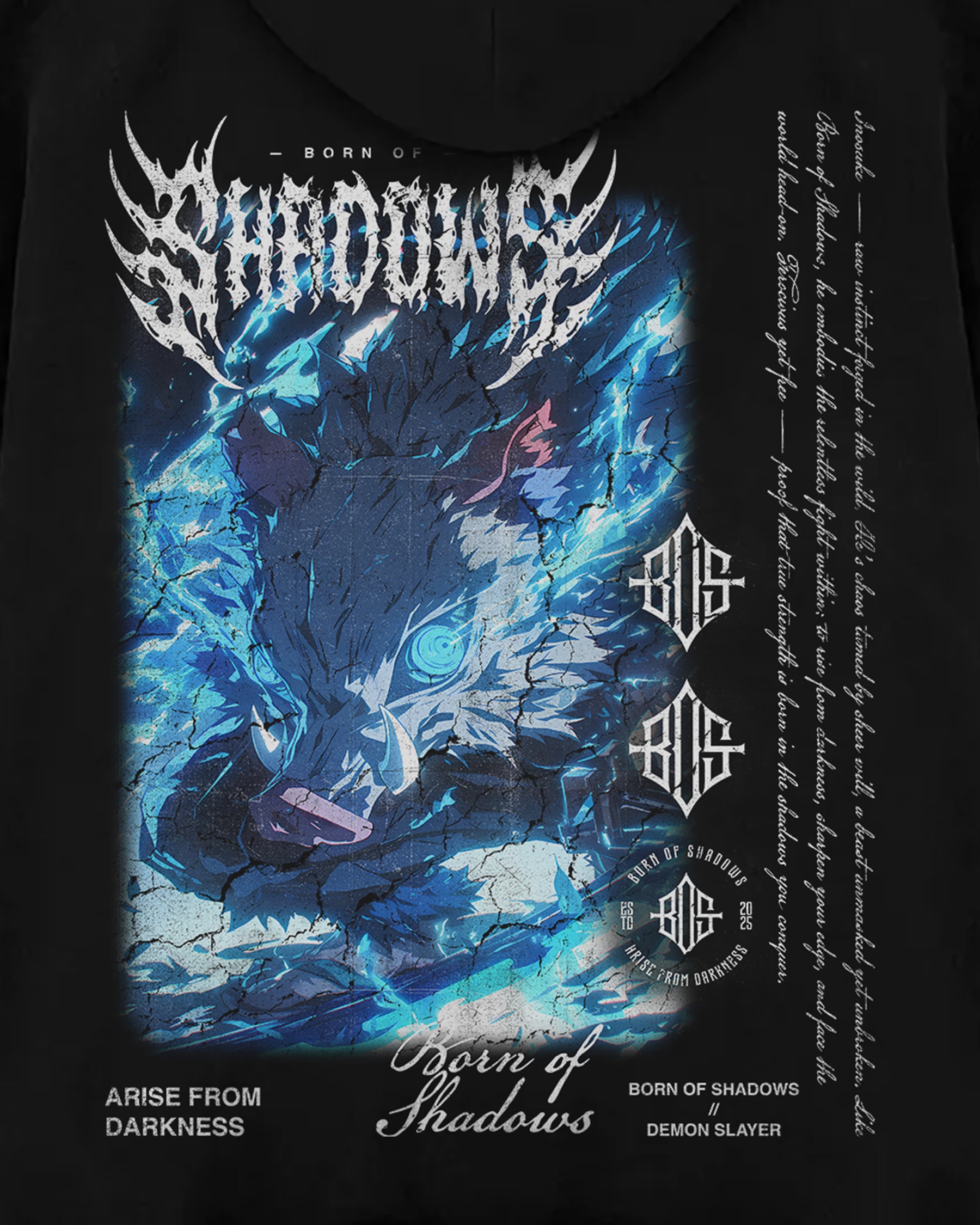 Demon Slayer 'Inosuke' Oversized Hoodie