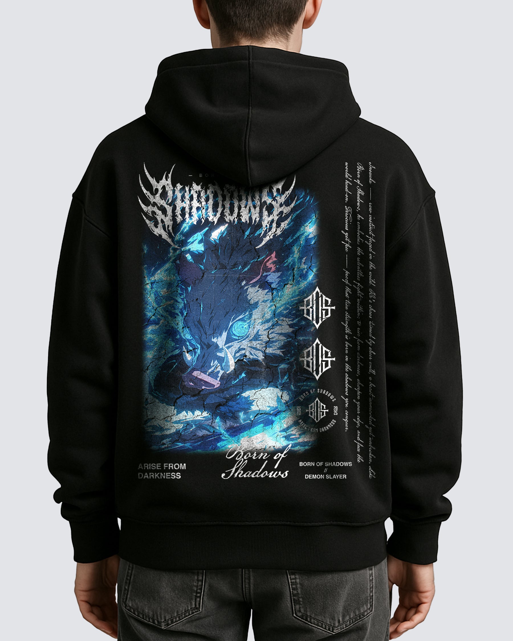 Demon Slayer 'Inosuke' Oversized Hoodie
