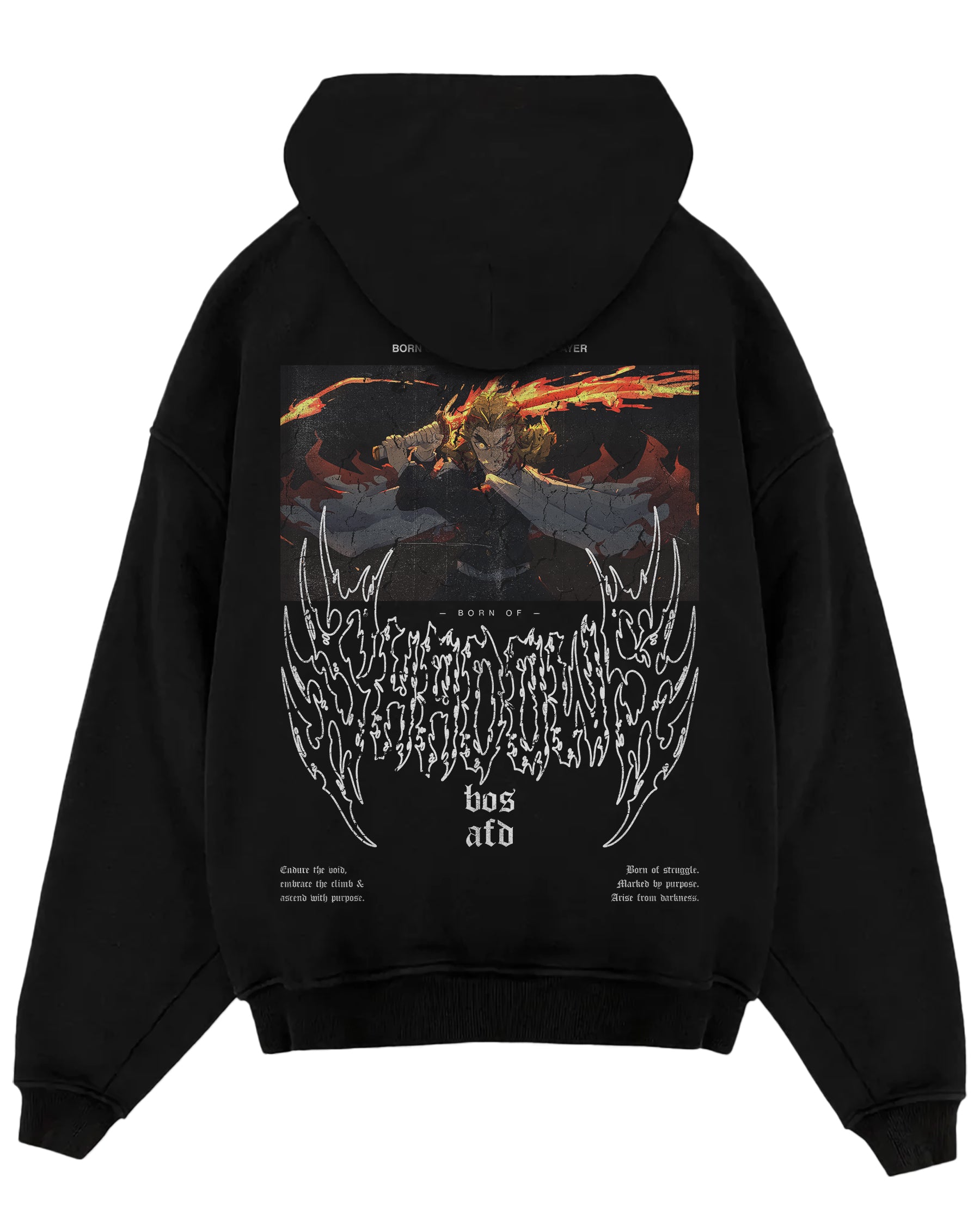 Demon Slayer 'Rengoku' Oversized Hoodie