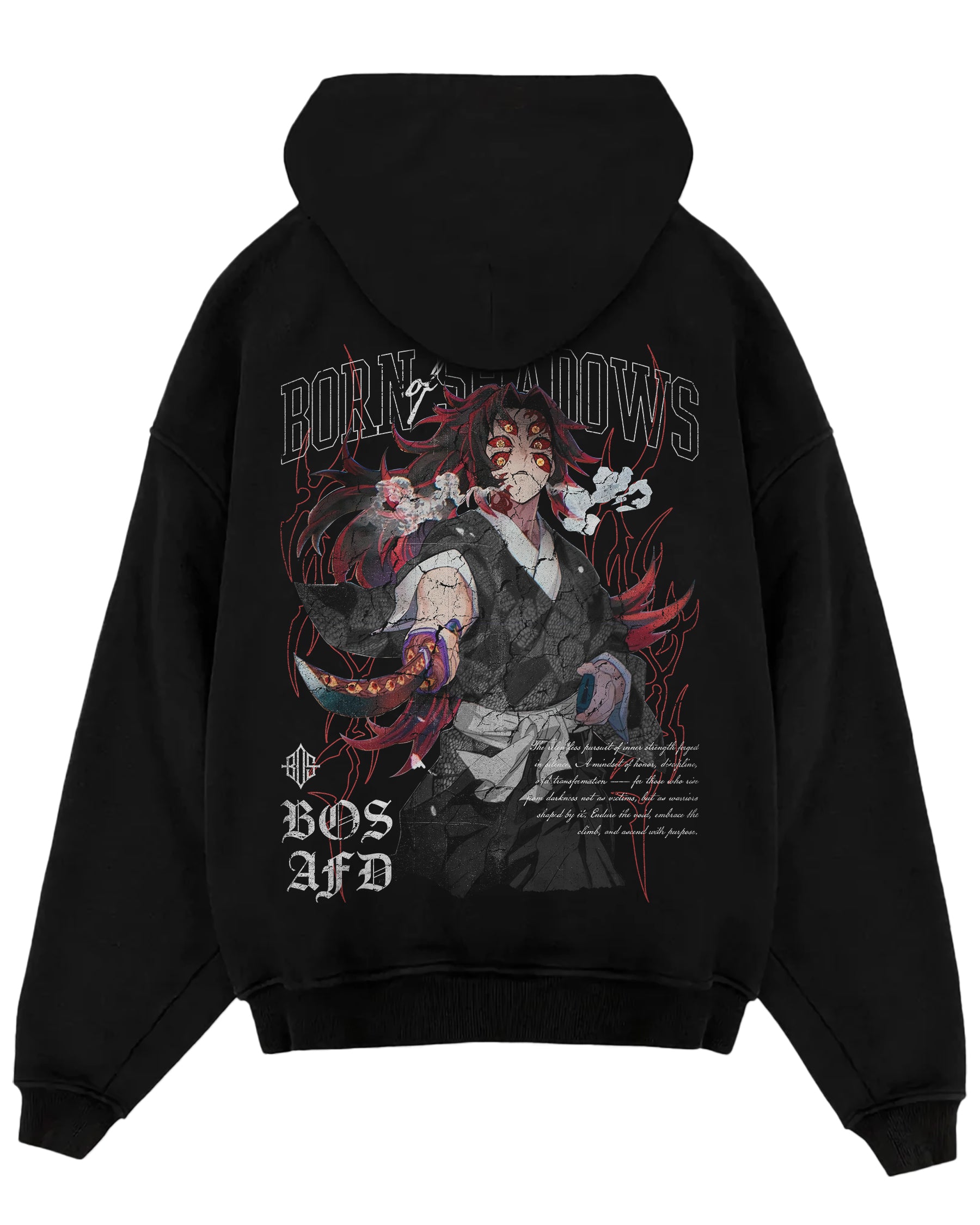Demon Slayer 'Upper Moon 1' Oversized Hoodie