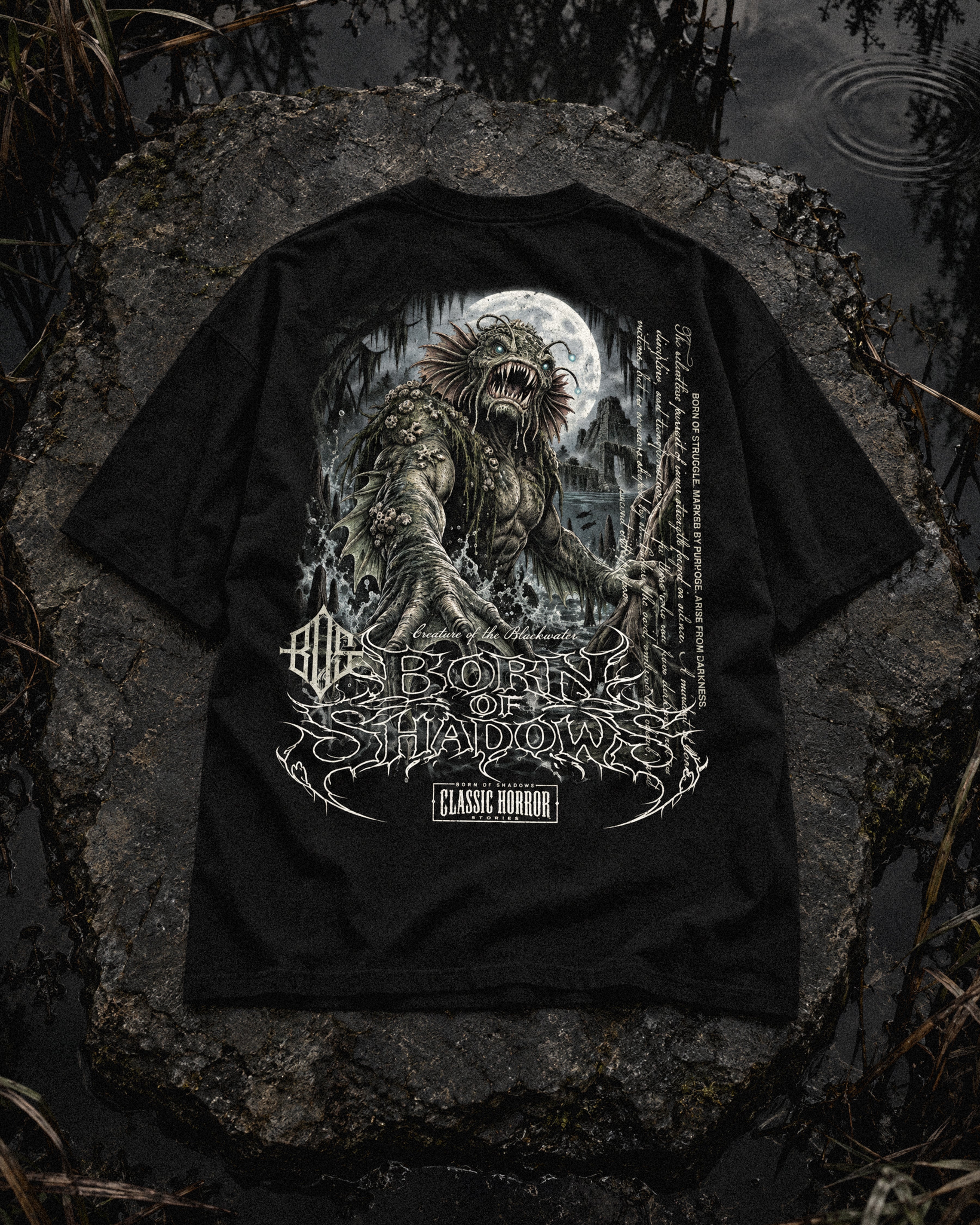 'Halloween: Creature of the Blackwater' Back T-Shirt
