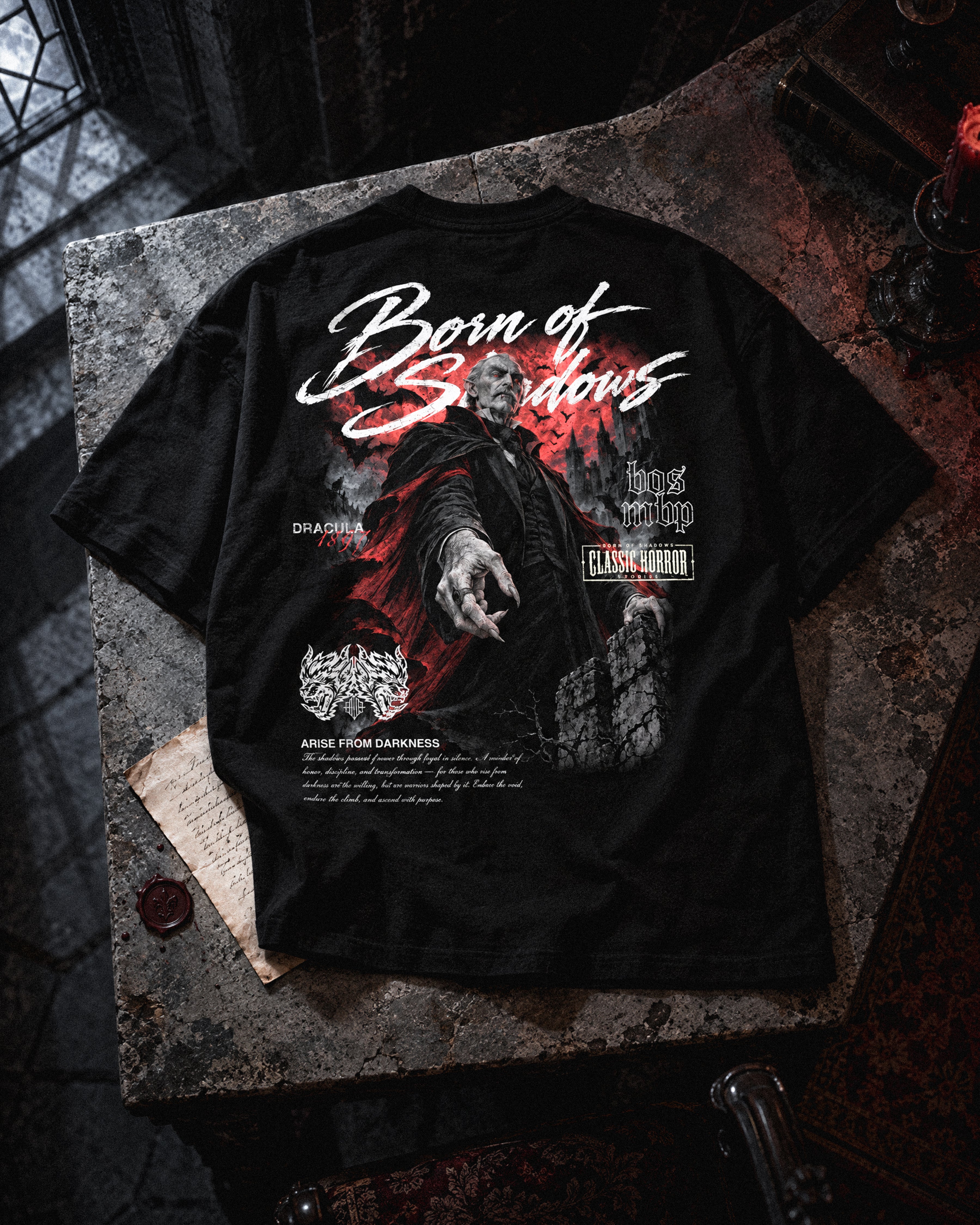 'Halloween: Dracula 1897' Back T-Shirt
