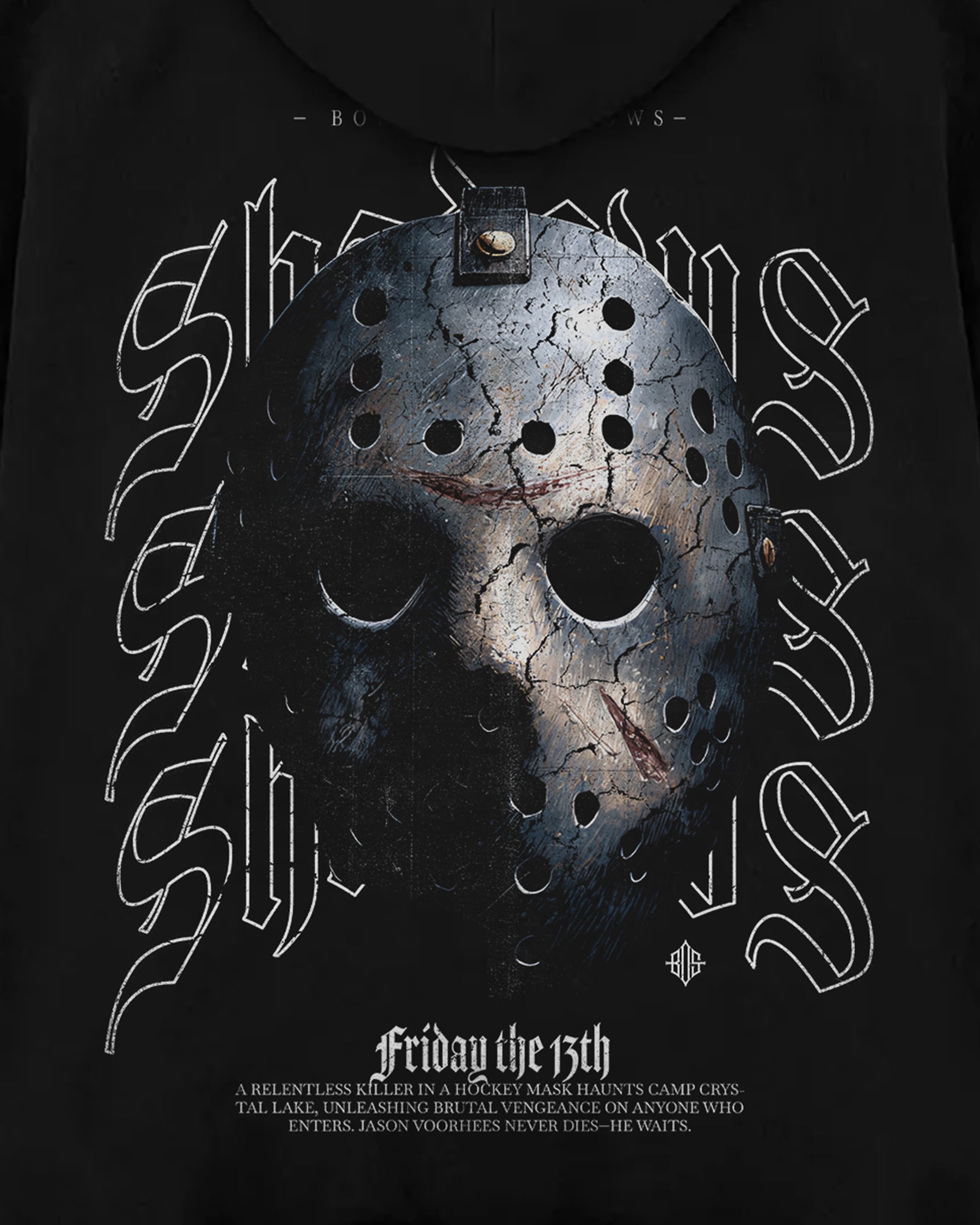 Halloween 'Friday The 13th' Oversized Hoodie