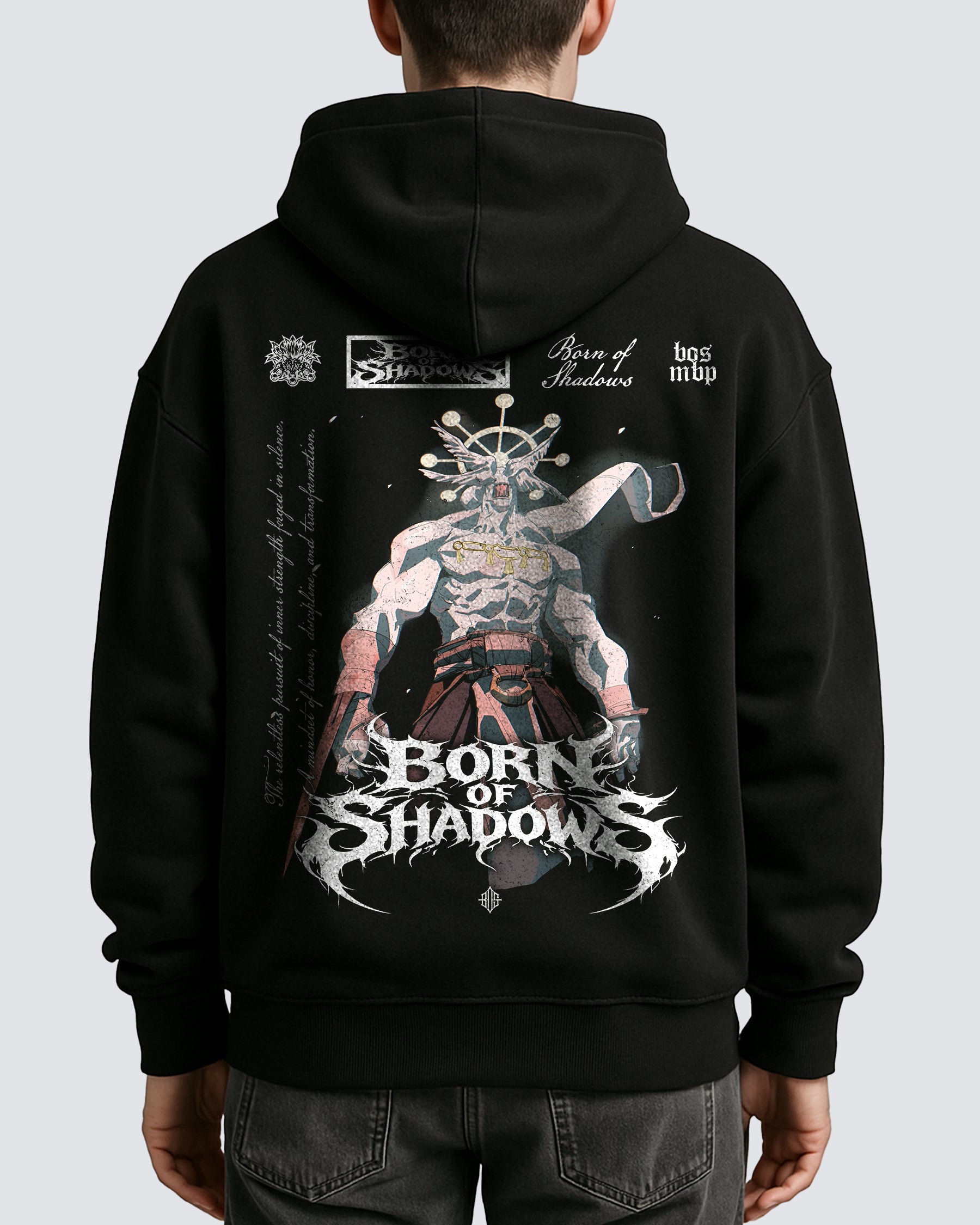 [Limited Edition] 'Jujutsu Kaisen: Mahoraga' Oversized Hoodie