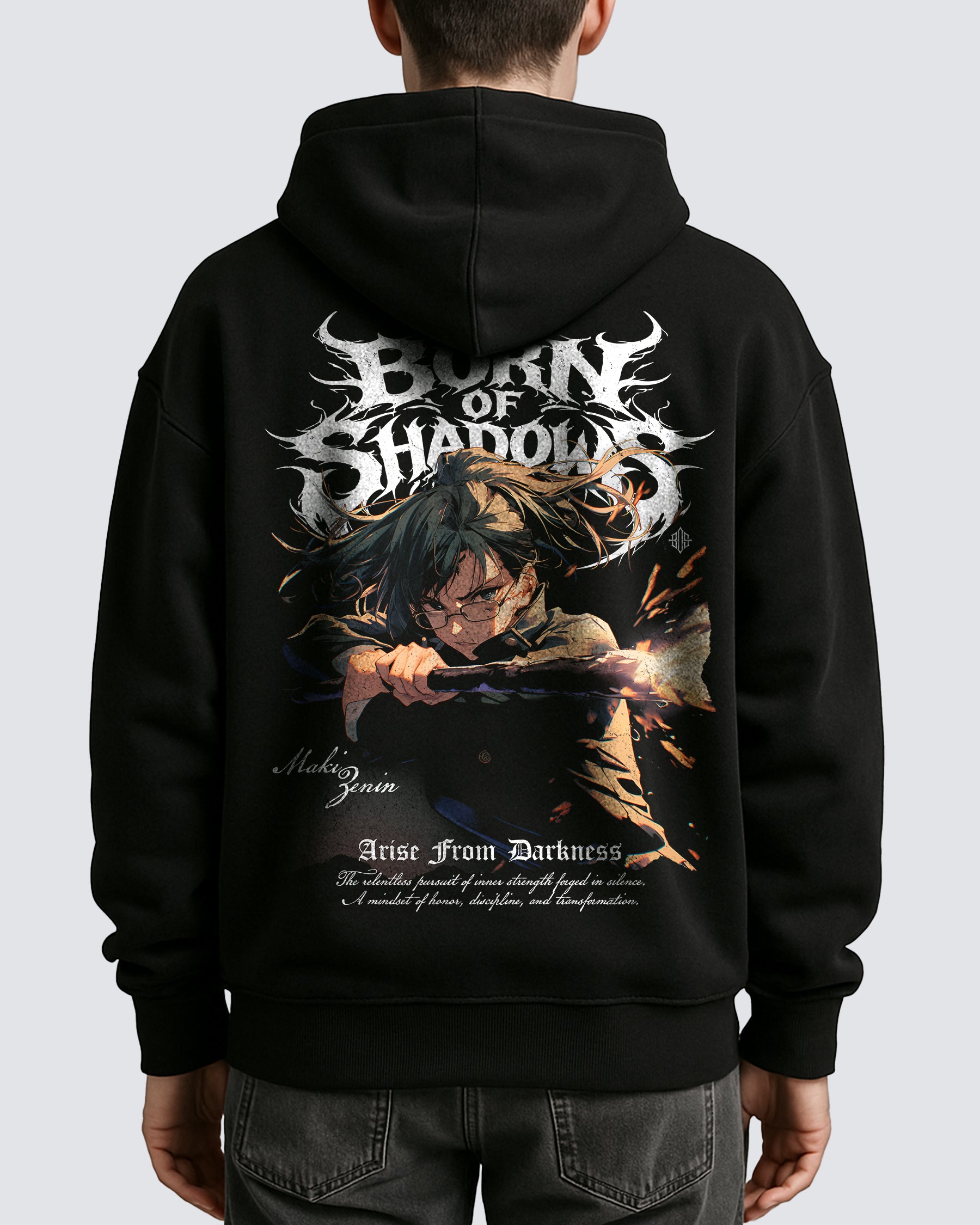 [Limited Edition] 'Jujutsu Kaisen: Maki Zenin' Oversized Hoodie
