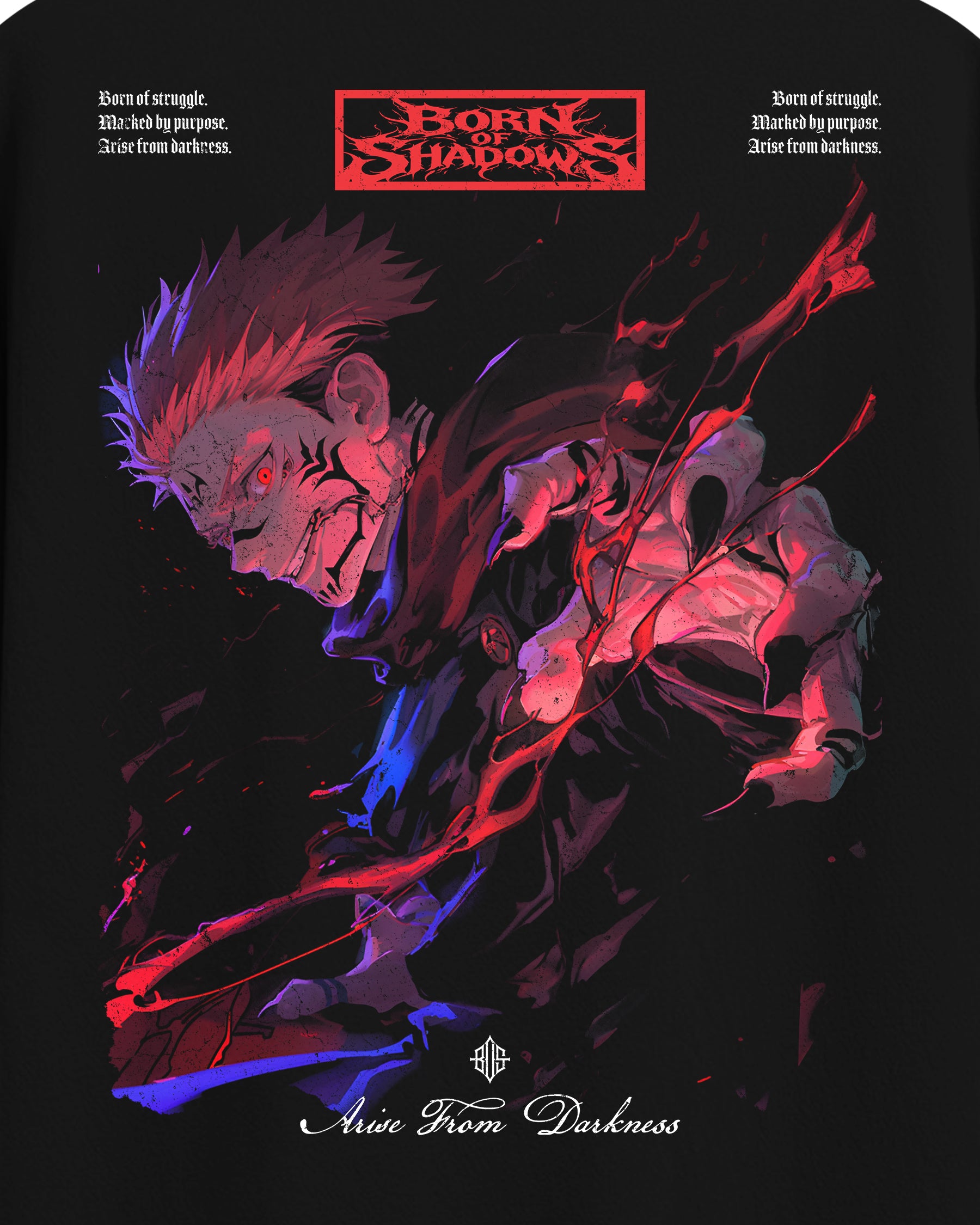 [Limited Editon] 'Jujutsu Kaisen: Ryomen Sukuna' T-Shirt