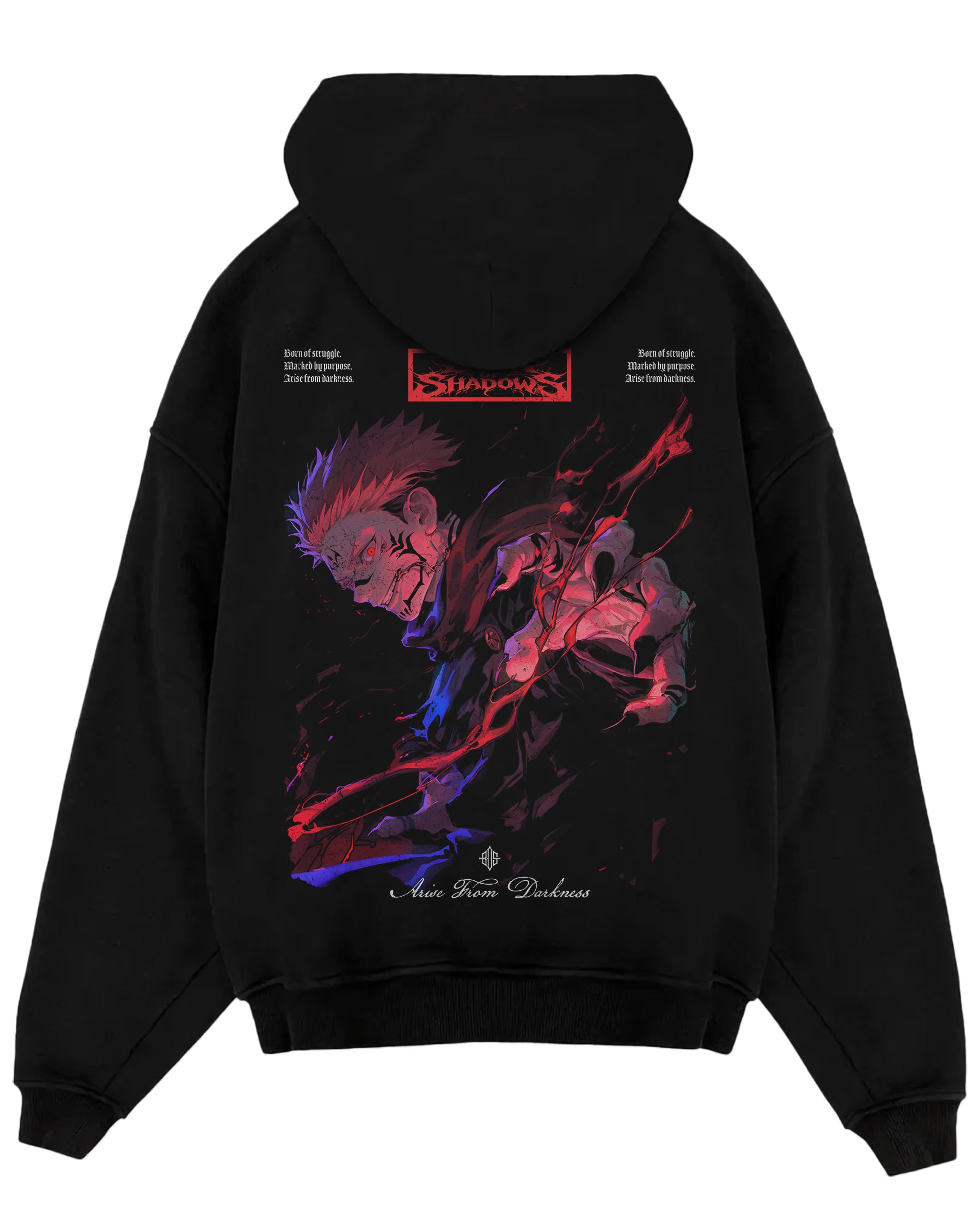 [Limited Edition] 'Jujutsu Kaisen: Ryomen Sukuna' Oversized Hoodie