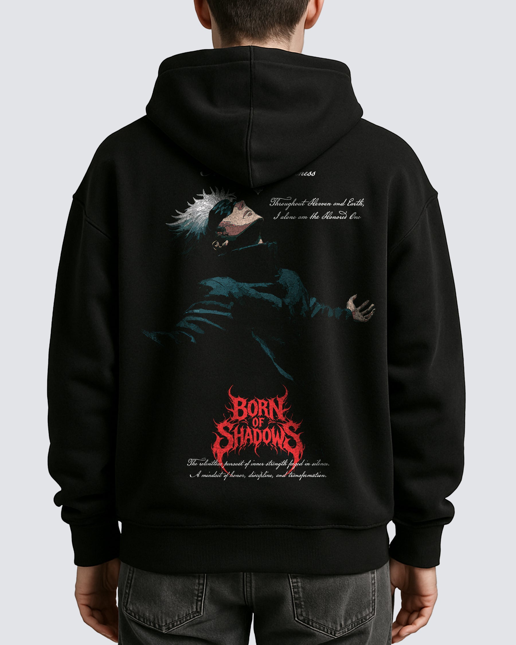 [Limited Edition] 'Jujutsu Kaisen: Satoru Gojo' Oversized Hoodie