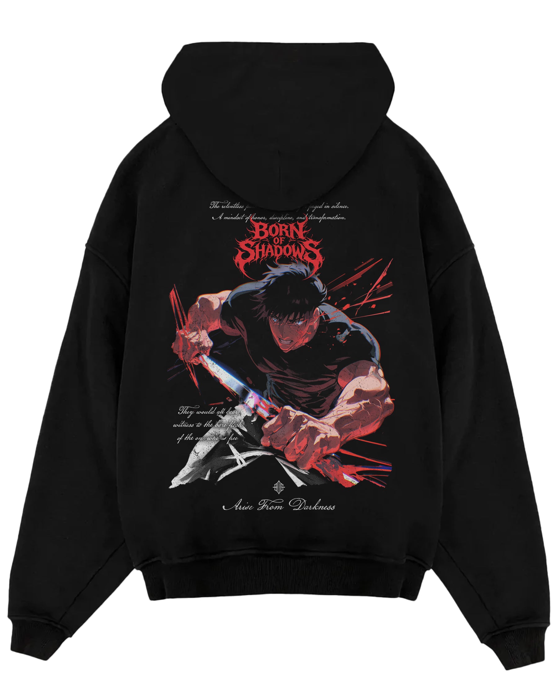 [Limited Edition] 'Jujutsu Kaisen: Toji Fushiguro' Oversized Hoodie