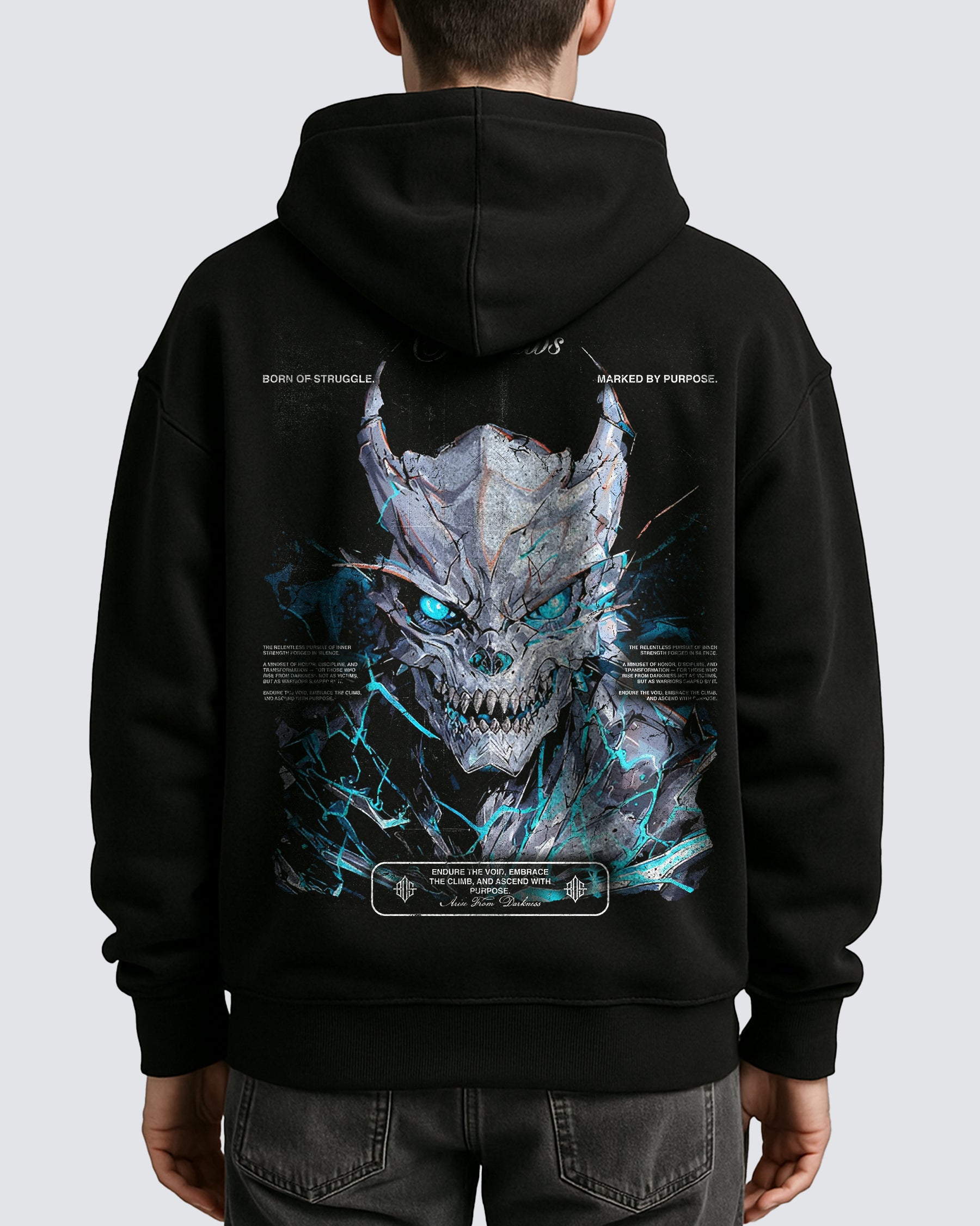 Kaiju No. 8 'Unleashed' Oversized Hoodie