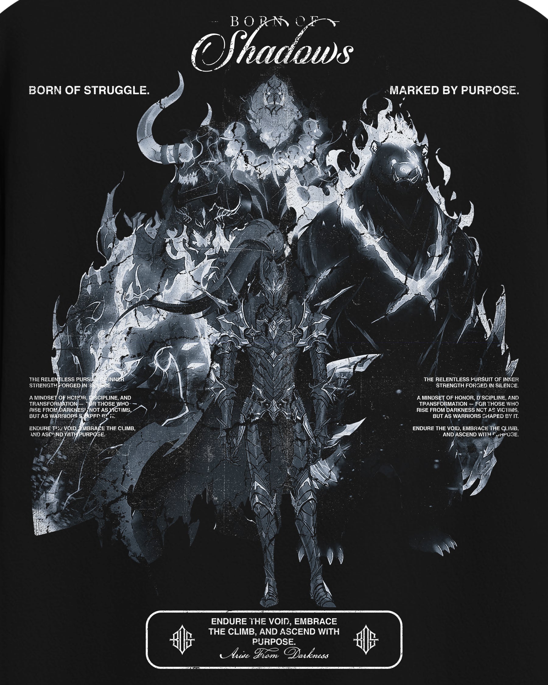 Solo Leveling '4 Generals' T-Shirt