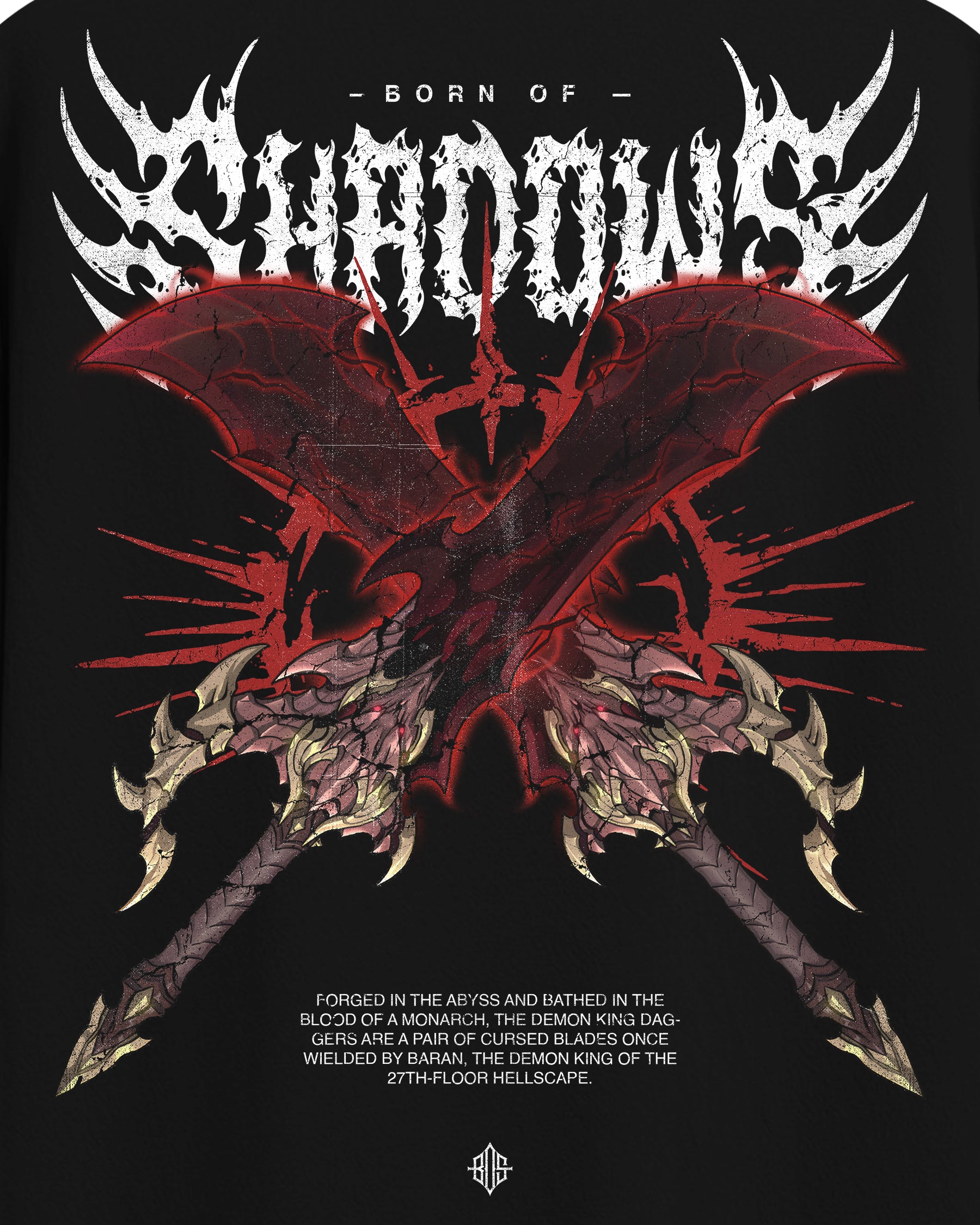 Solo Leveling 'Twin Fangs of Ruin' T-Shirt