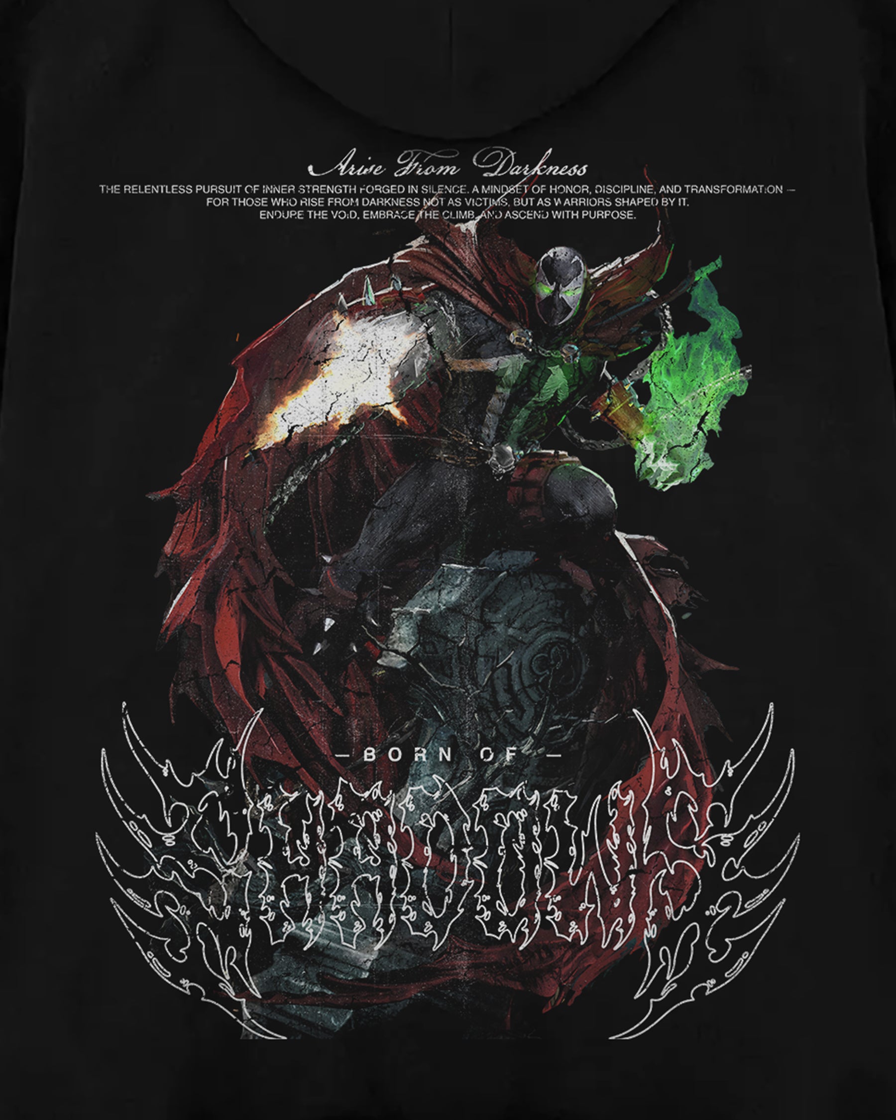 Spawn 'King of Hell' Oversized Hoodie
