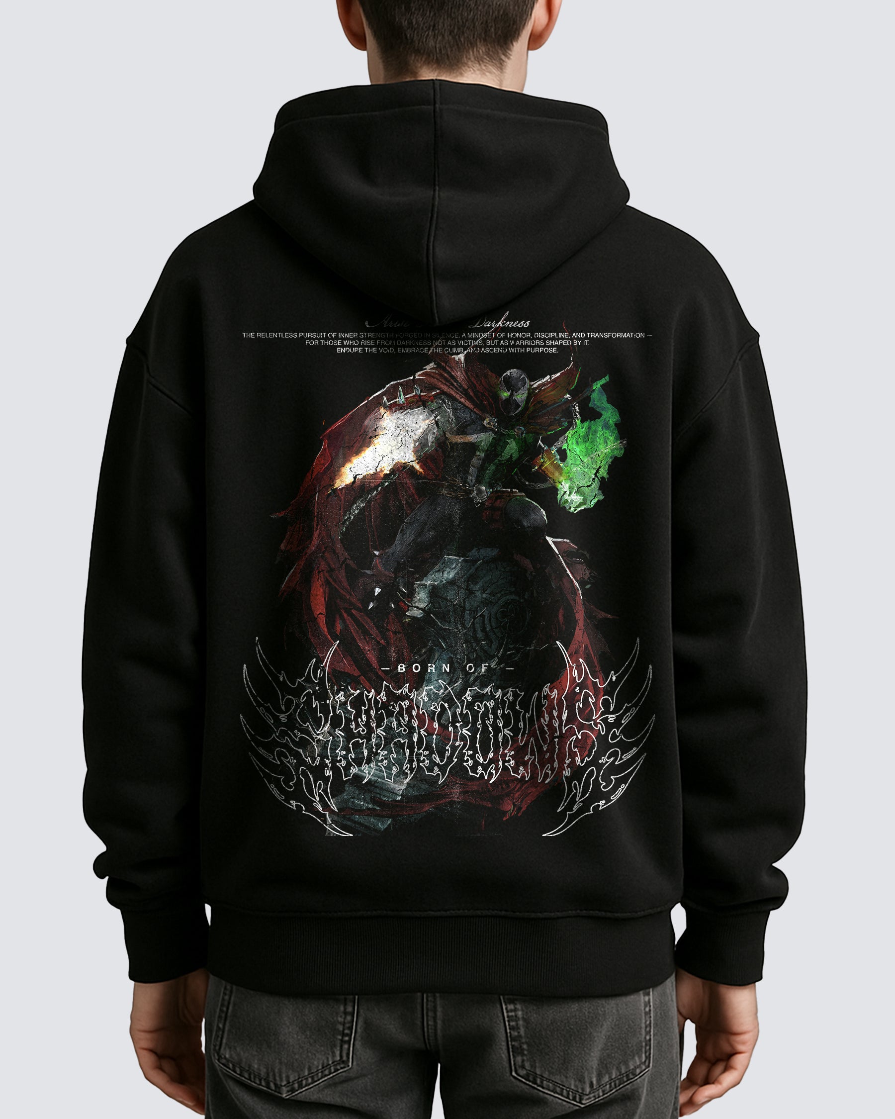 Spawn 'King of Hell' Oversized Hoodie
