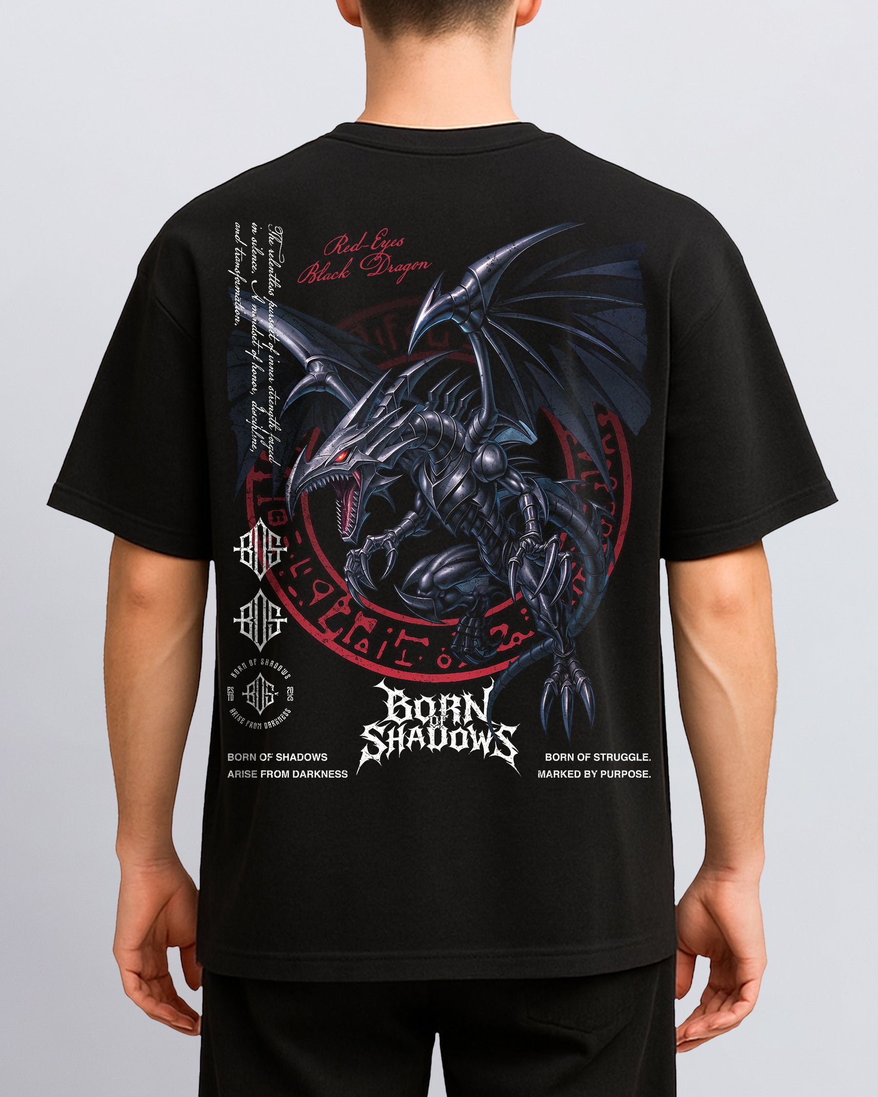 Yu-Gi-Oh! 'Dark Red-Eyes Black Dragon' T-Shirt