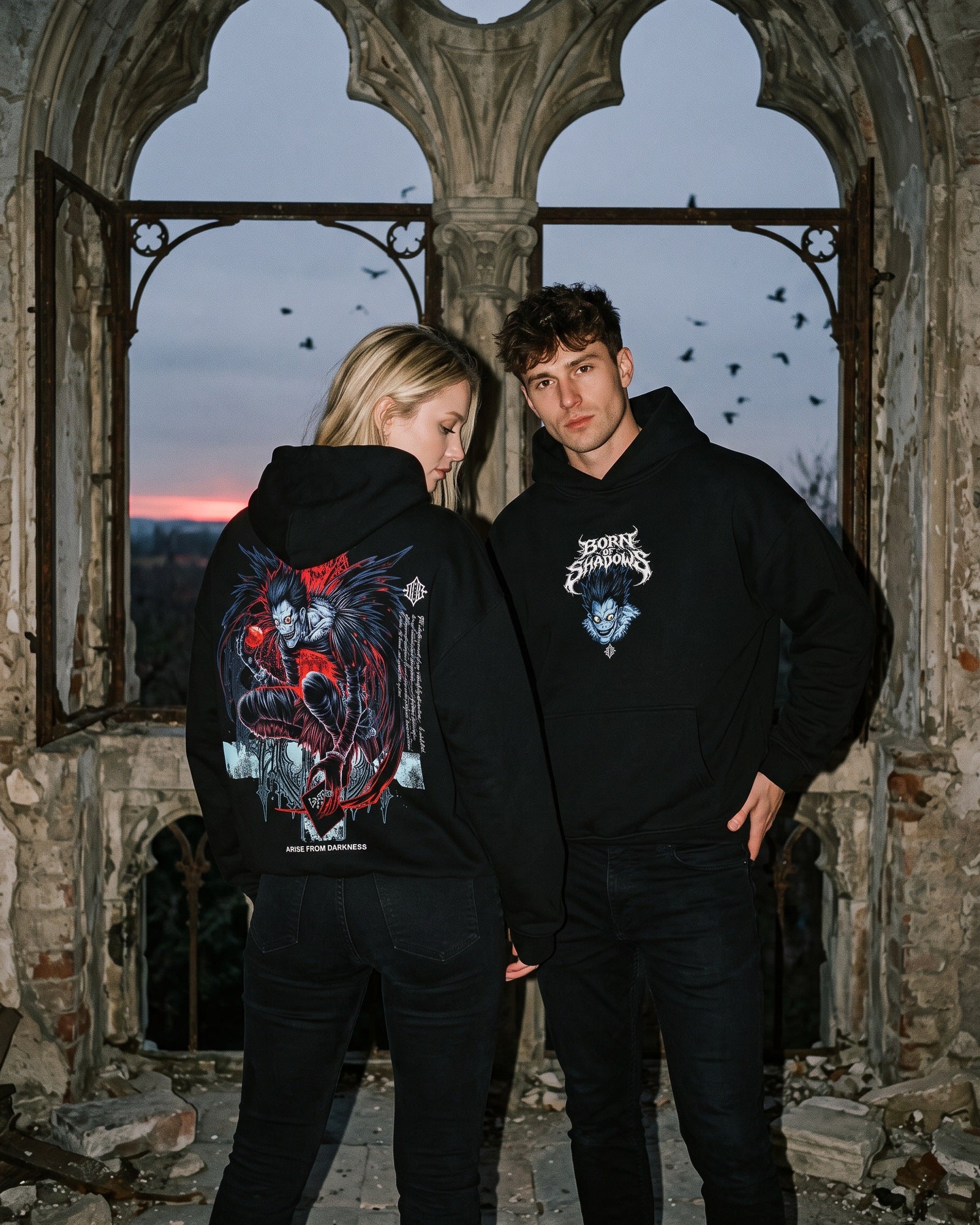 [Limited Edition] ' DN: The Shinigami' Oversized Hoodie