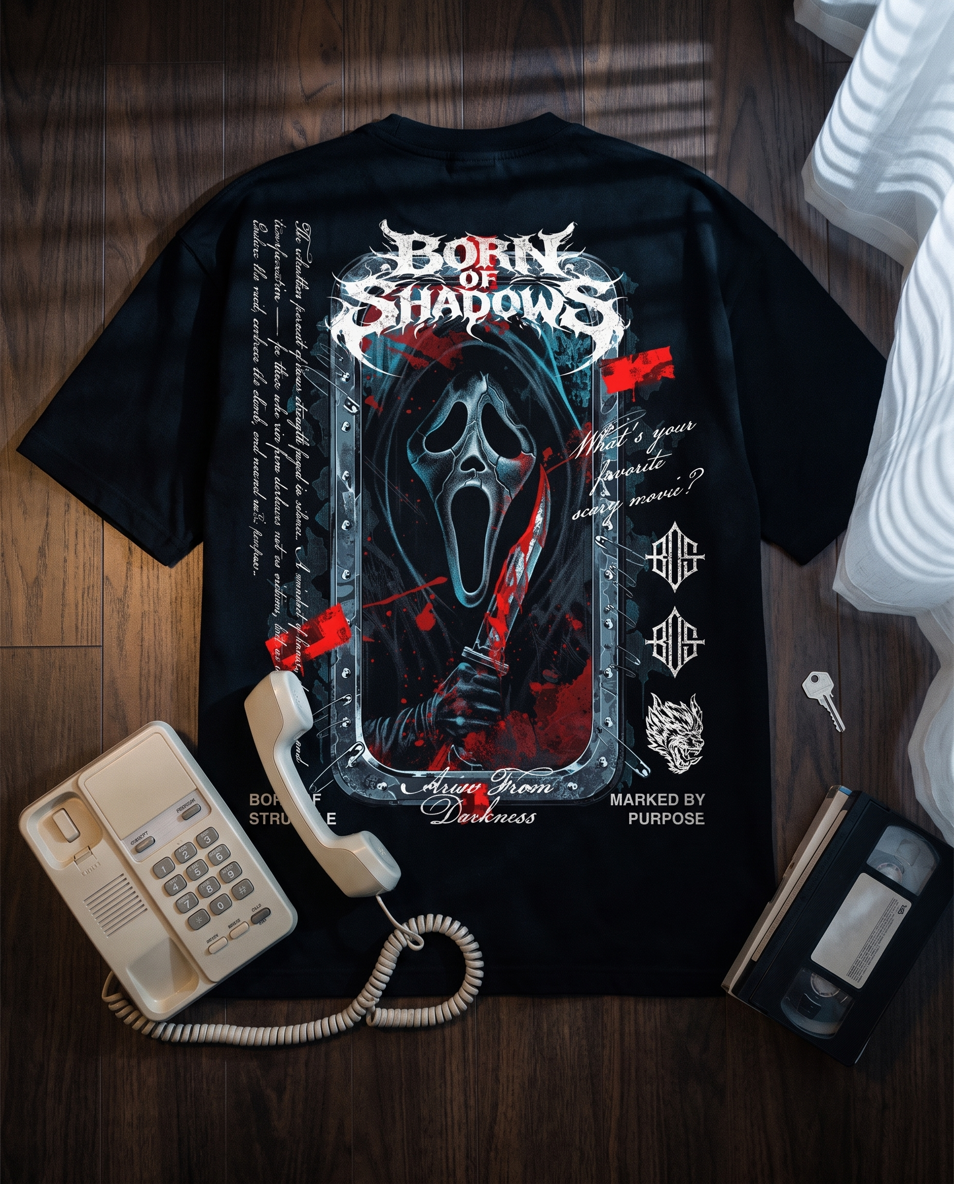 [Limited Edition] 'Halloween: The Woodsboro Killer' Back T-Shirt
