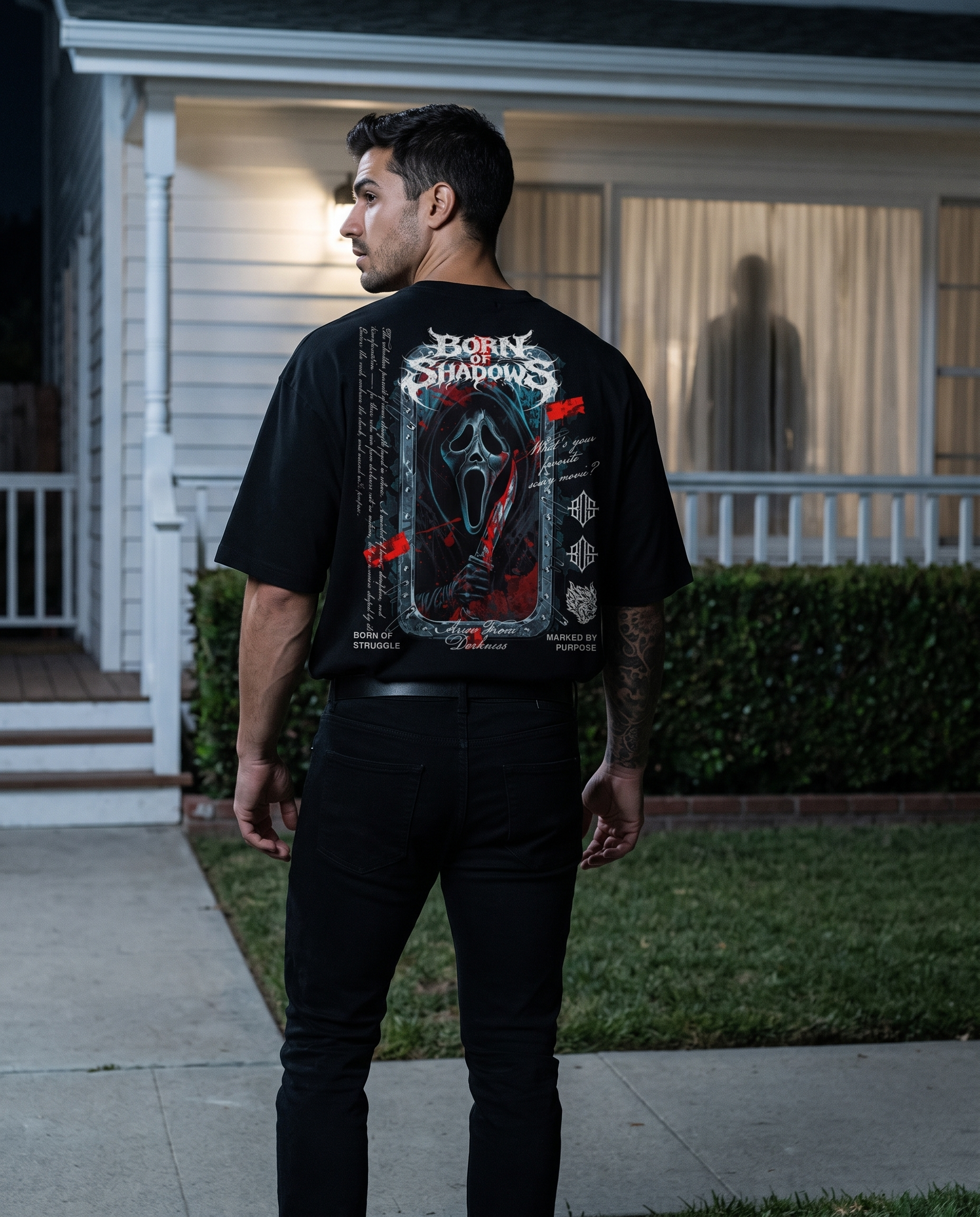 [Limited Edition] 'Halloween: The Woodsboro Killer' Back T-Shirt