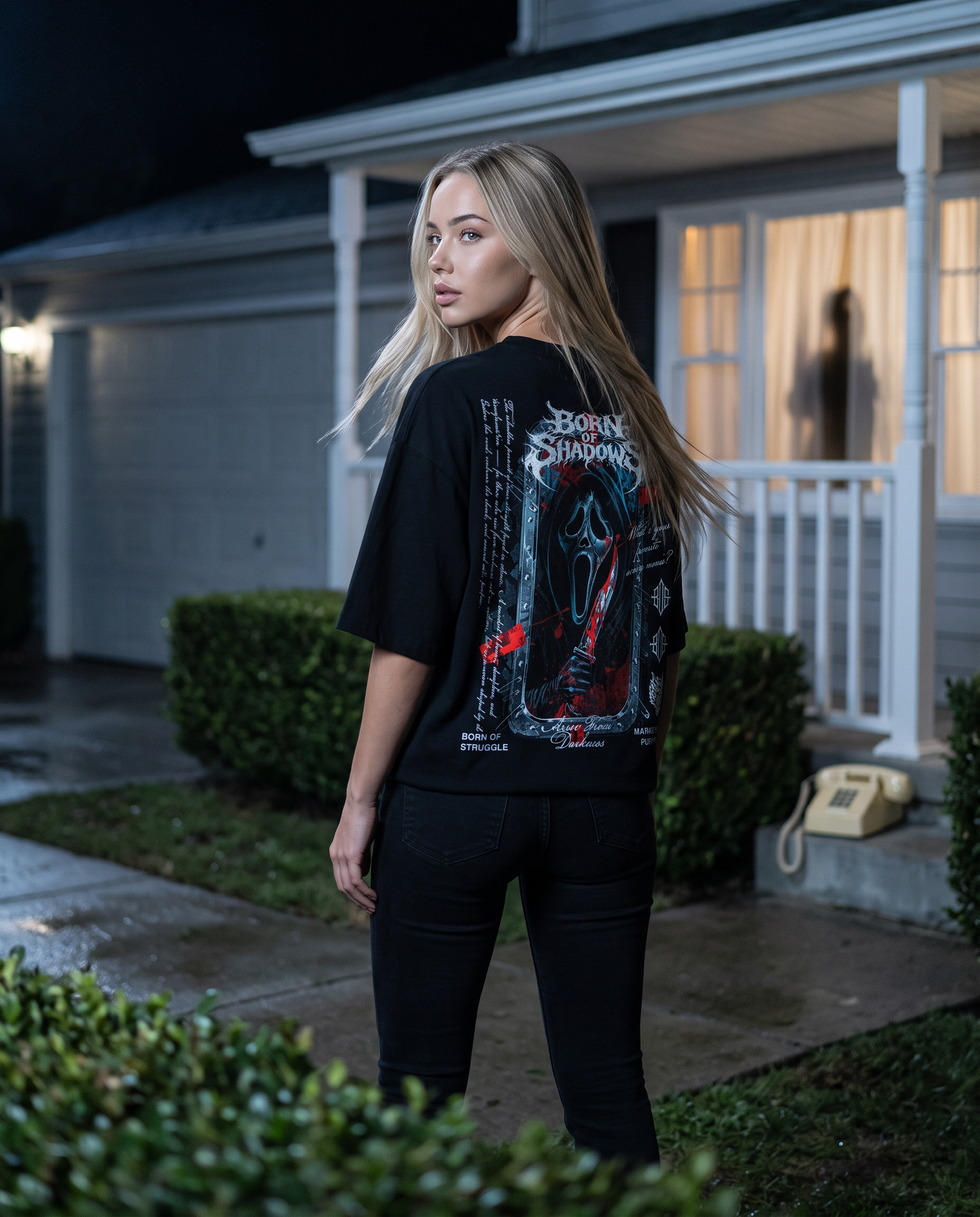 [Limited Edition] 'Halloween: The Woodsboro Killer' Back T-Shirt