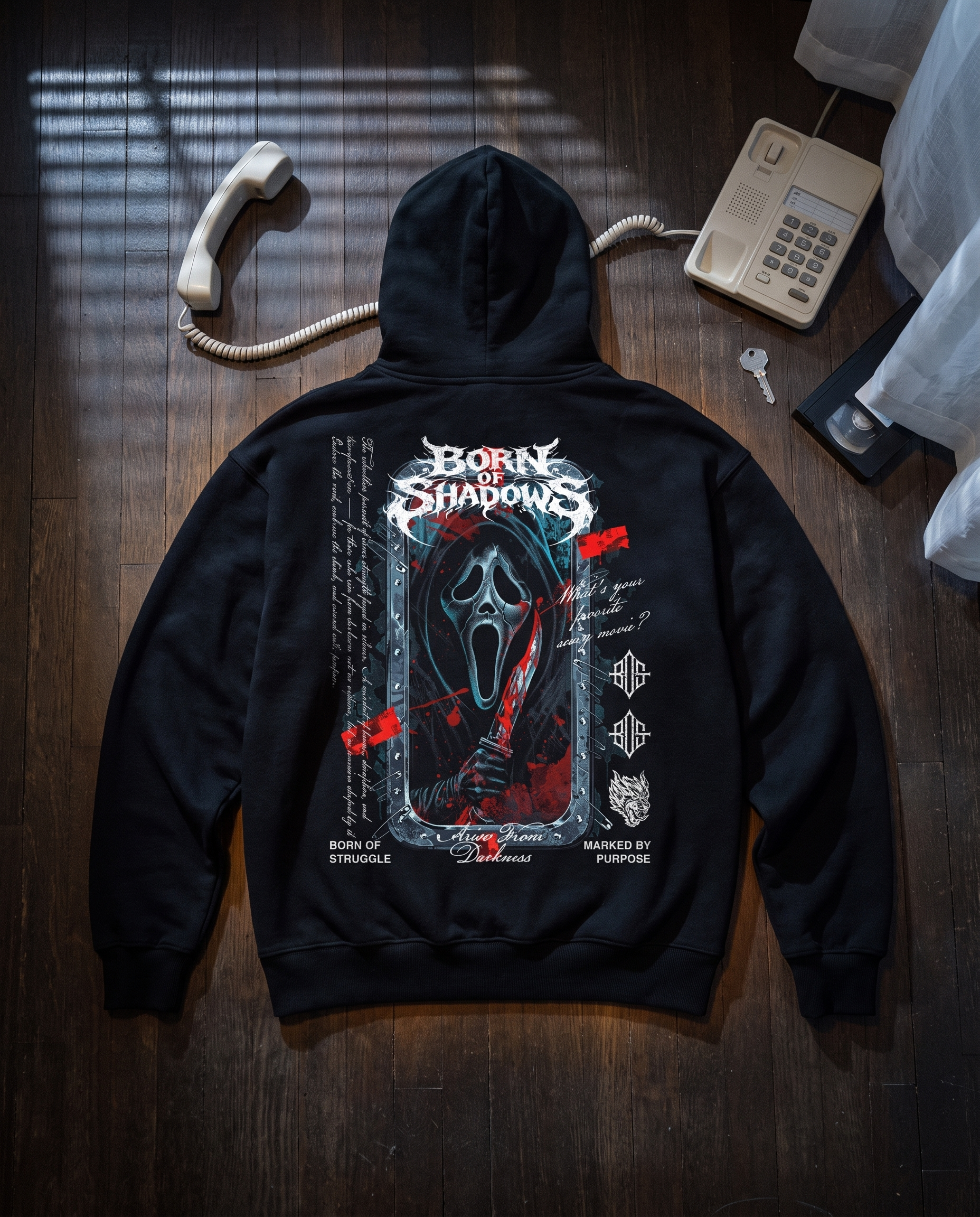 [Limited Edition] 'Halloween: The Woodsboro Killer' Oversized Hoodie