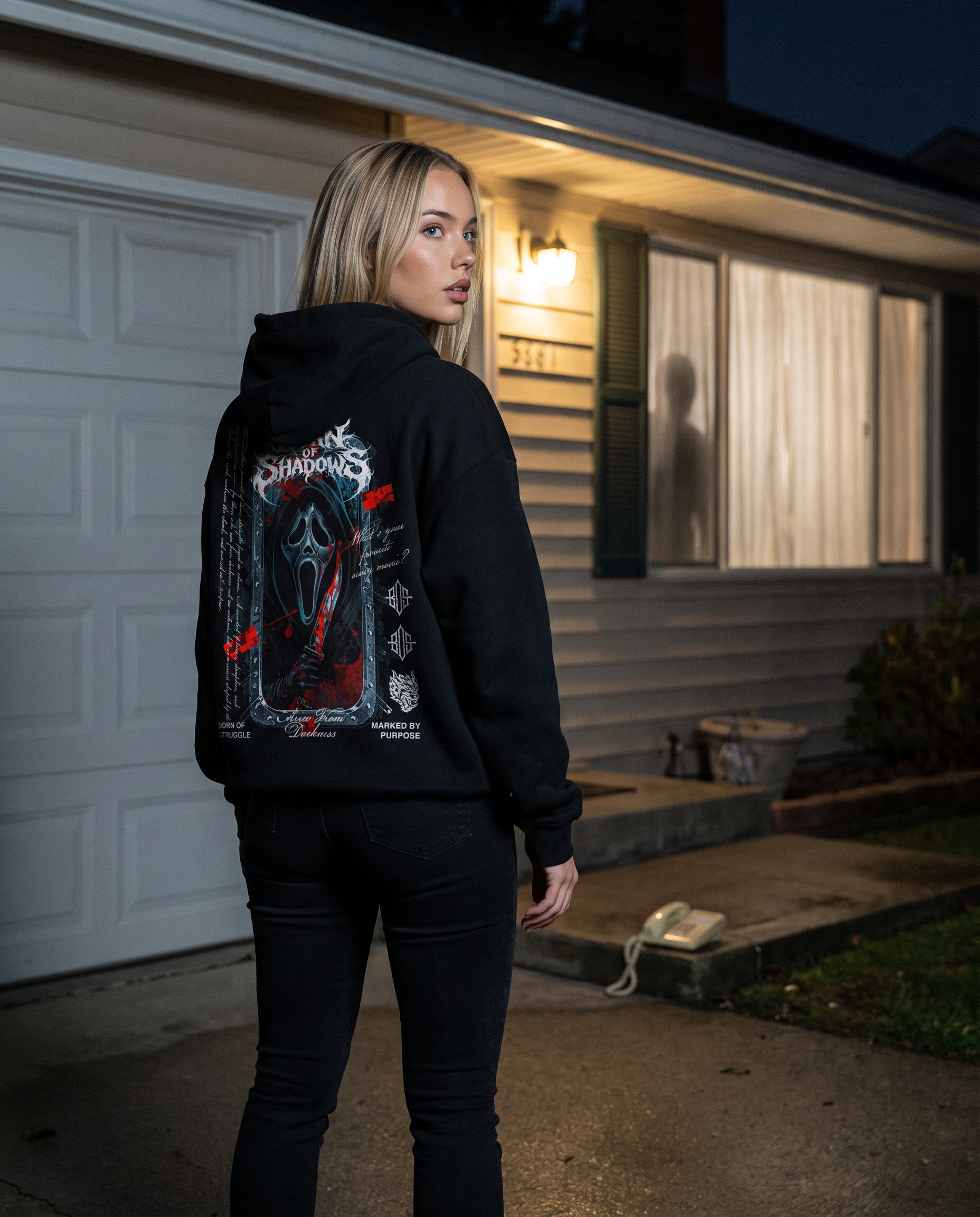 [Limited Edition] 'Halloween: The Woodsboro Killer' Oversized Hoodie