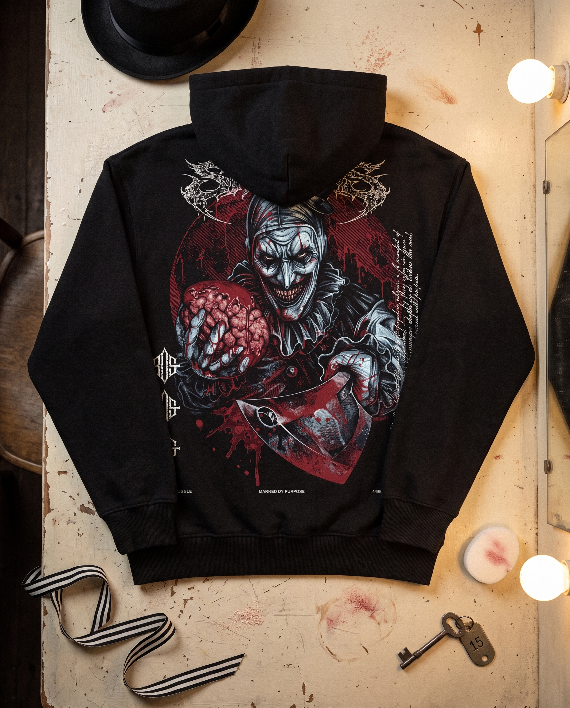 [Limited Edition] 'Halloween: The Miles County Clown' Oversized Hoodie