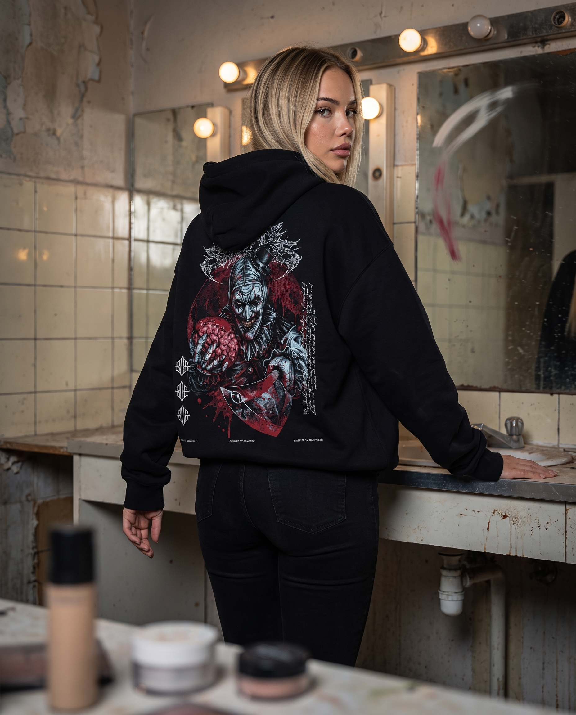 [Limited Edition] 'Halloween: The Miles County Clown' Oversized Hoodie