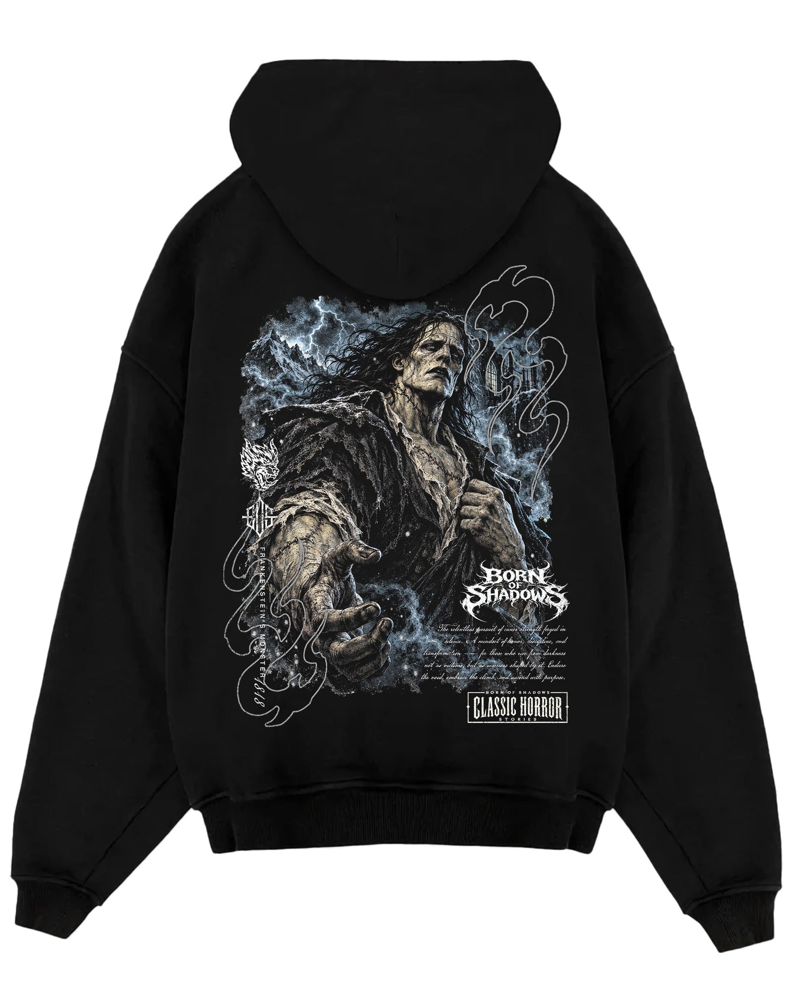 'Halloween: Frankenstein’s Monster 1818' Oversized Hoodie