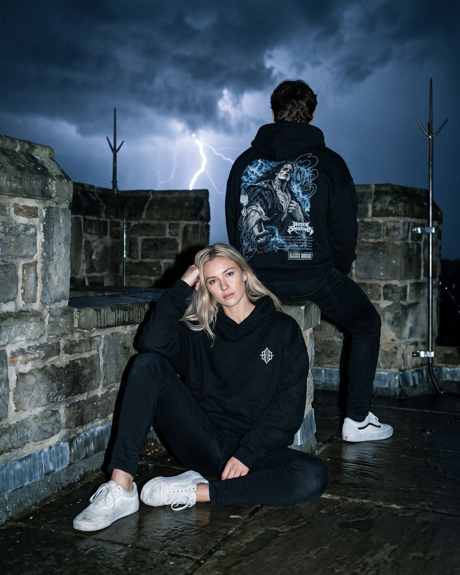 'Halloween: Frankenstein’s Monster 1818' Oversized Hoodie